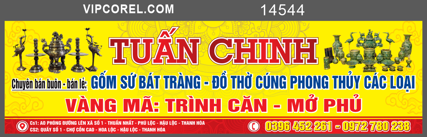 Bảng biển gốm sứ bát tràng – đồ thờ cúng – vàng mã