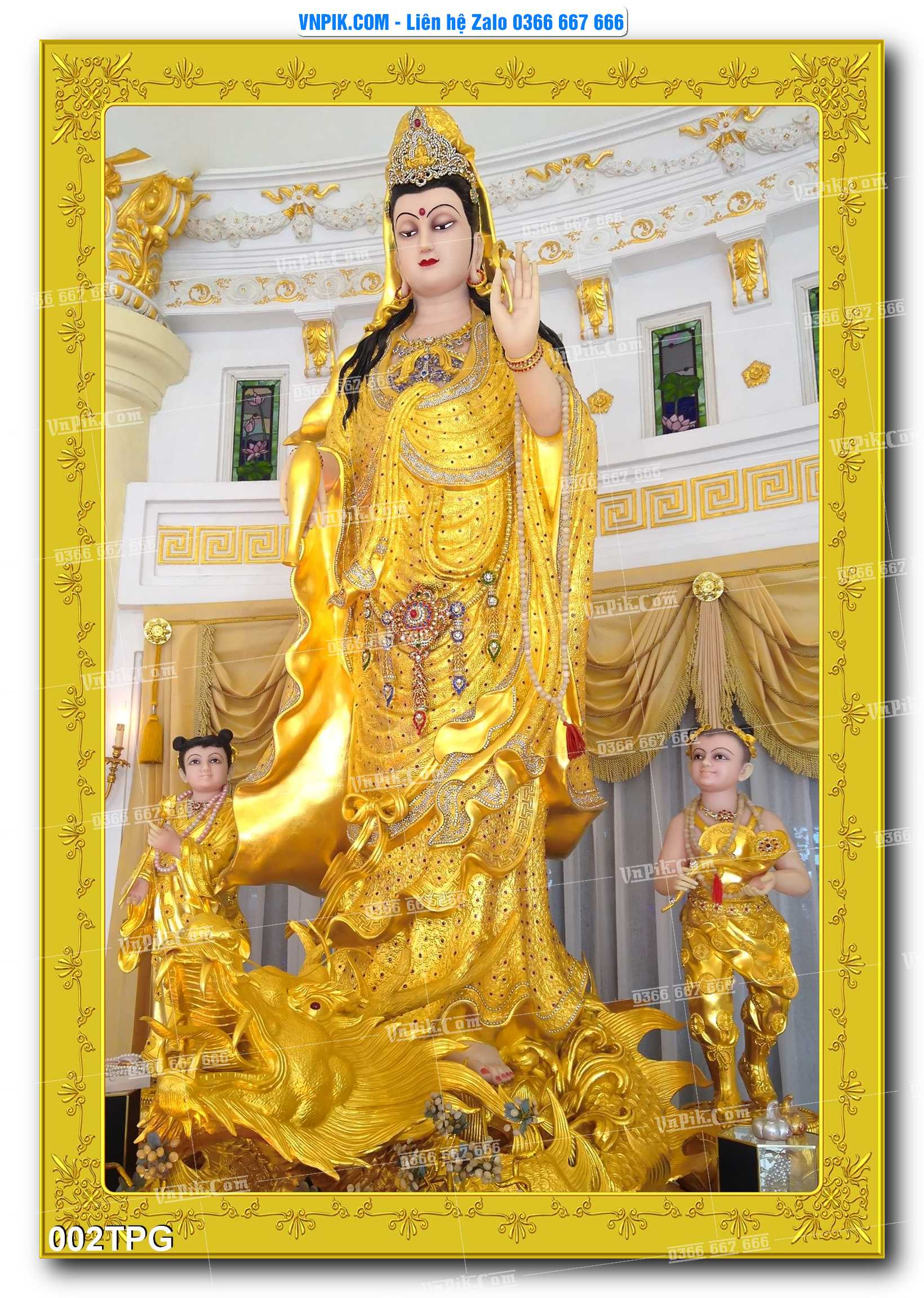 Tranh phật đẹp – tranh phật giáo treo tường 002TPG