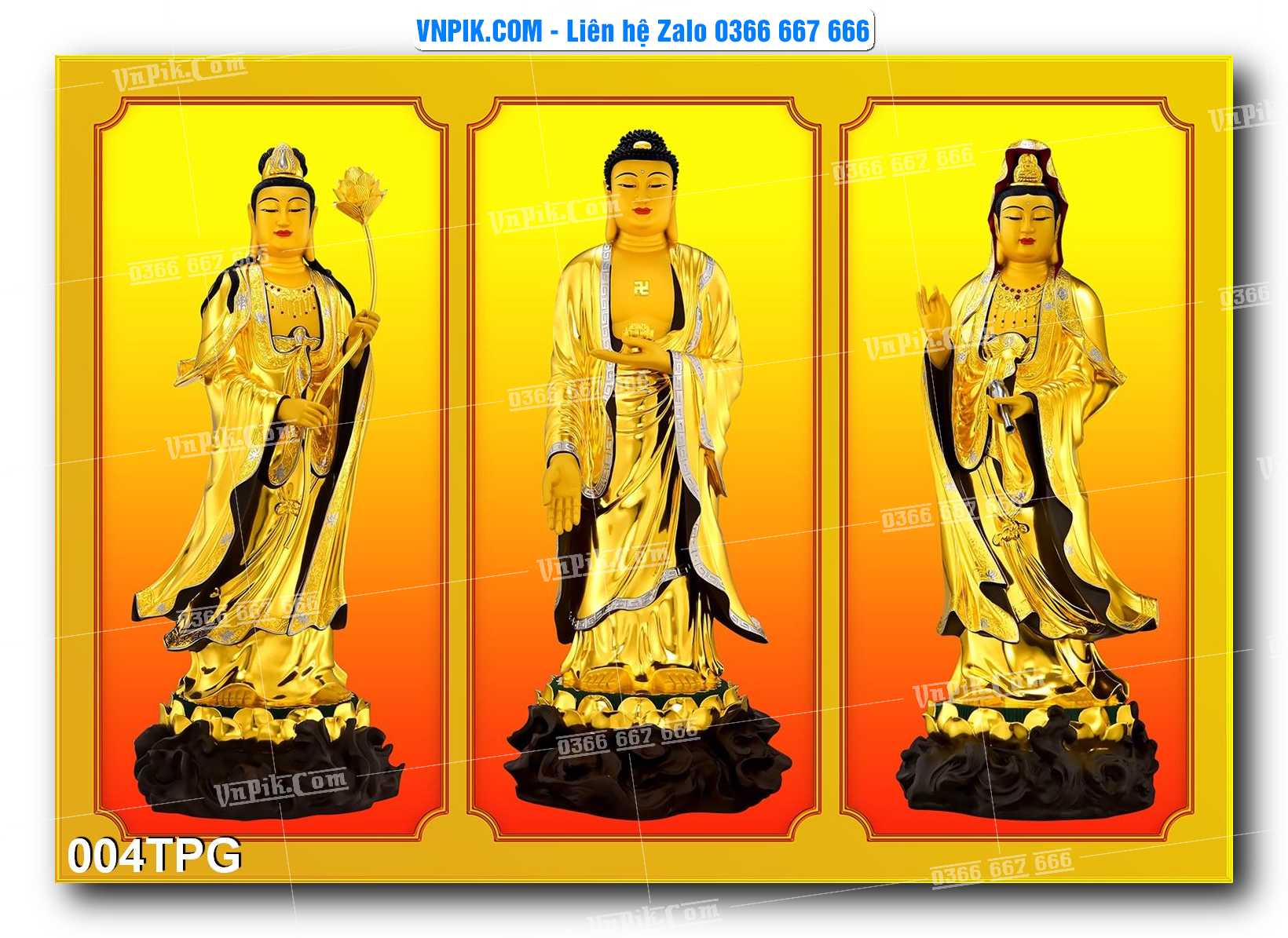 Tranh phật đẹp – tranh phật giáo treo tường 004TPG