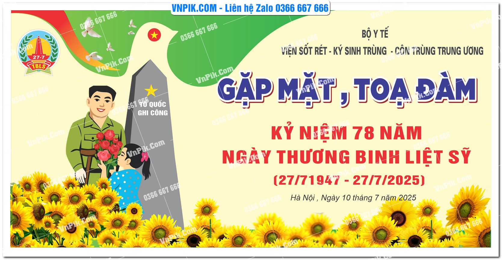 Maket kỷ niệm 78 năm ngày thương binh liệt sĩ #2