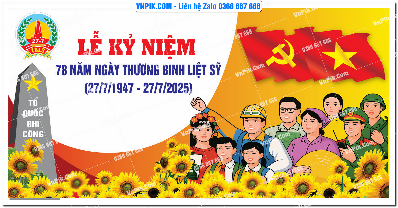 Maket kỷ niệm 78 năm ngày thương binh liệt sĩ #3