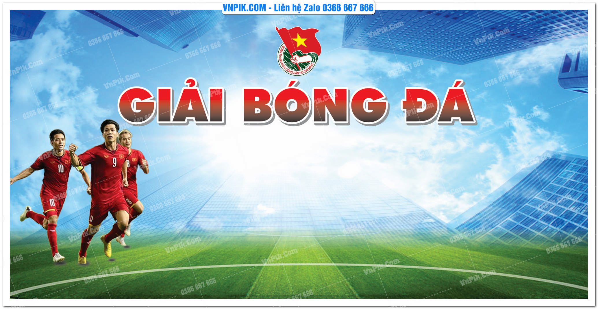 phông nền thể thao giải bóng đá corel x7
