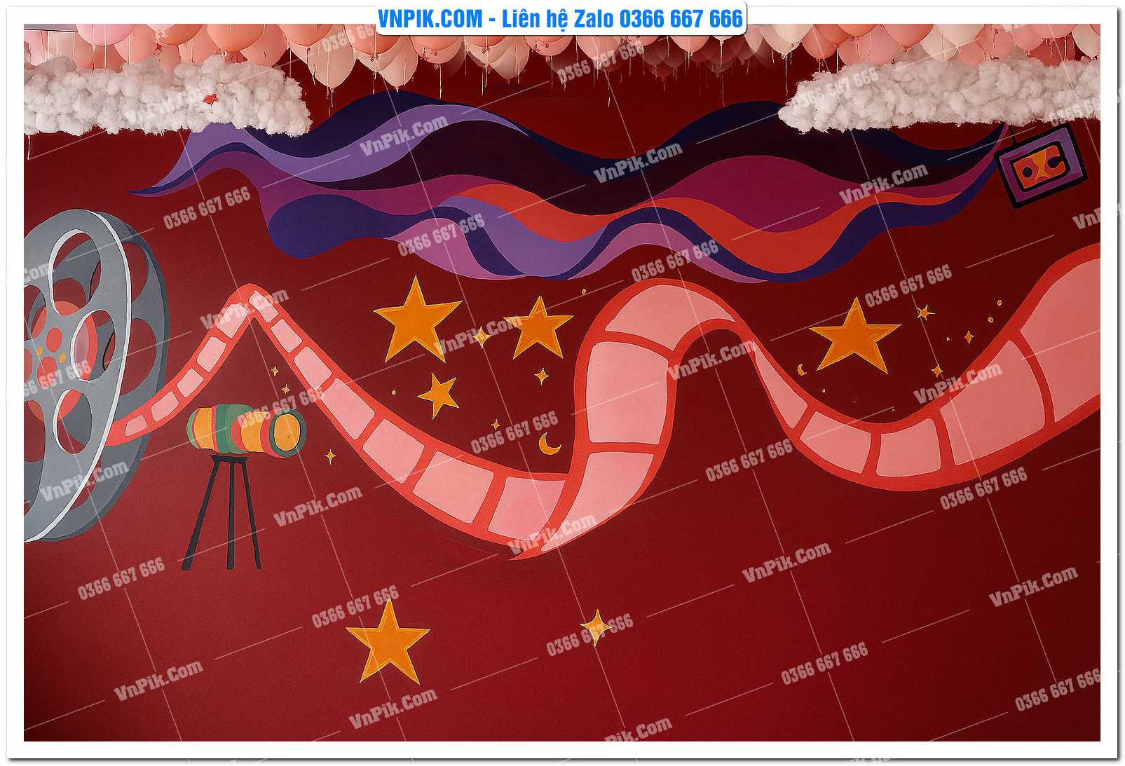 Background Chụp Ảnh Kỷ Yếu Đẹp Mẫu Độc Lạ 15