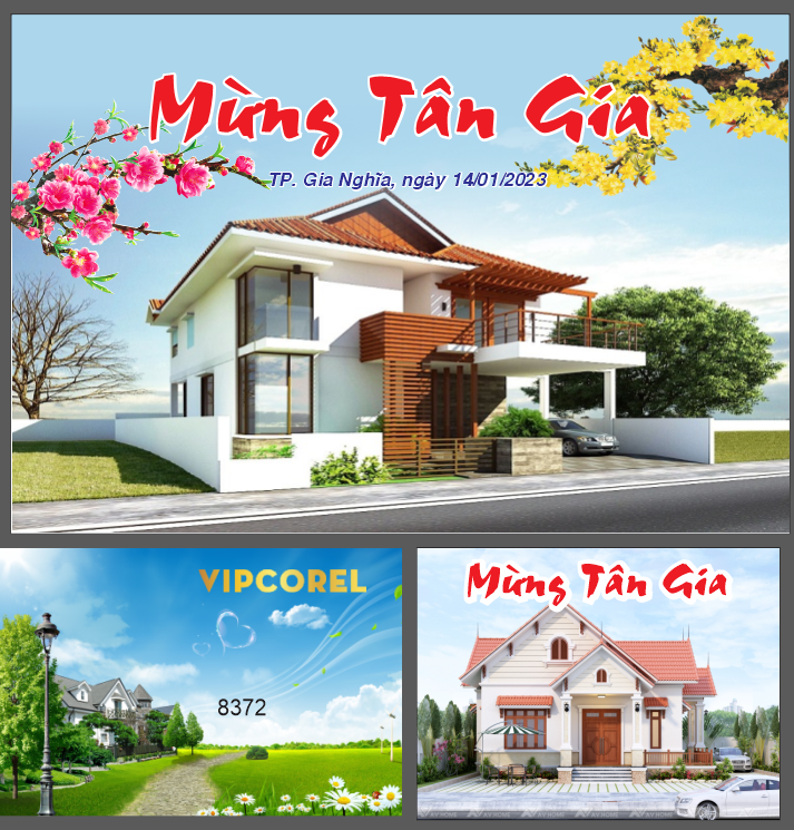 Phông mừng tân gia nhà phố – Gia nghĩa file corel