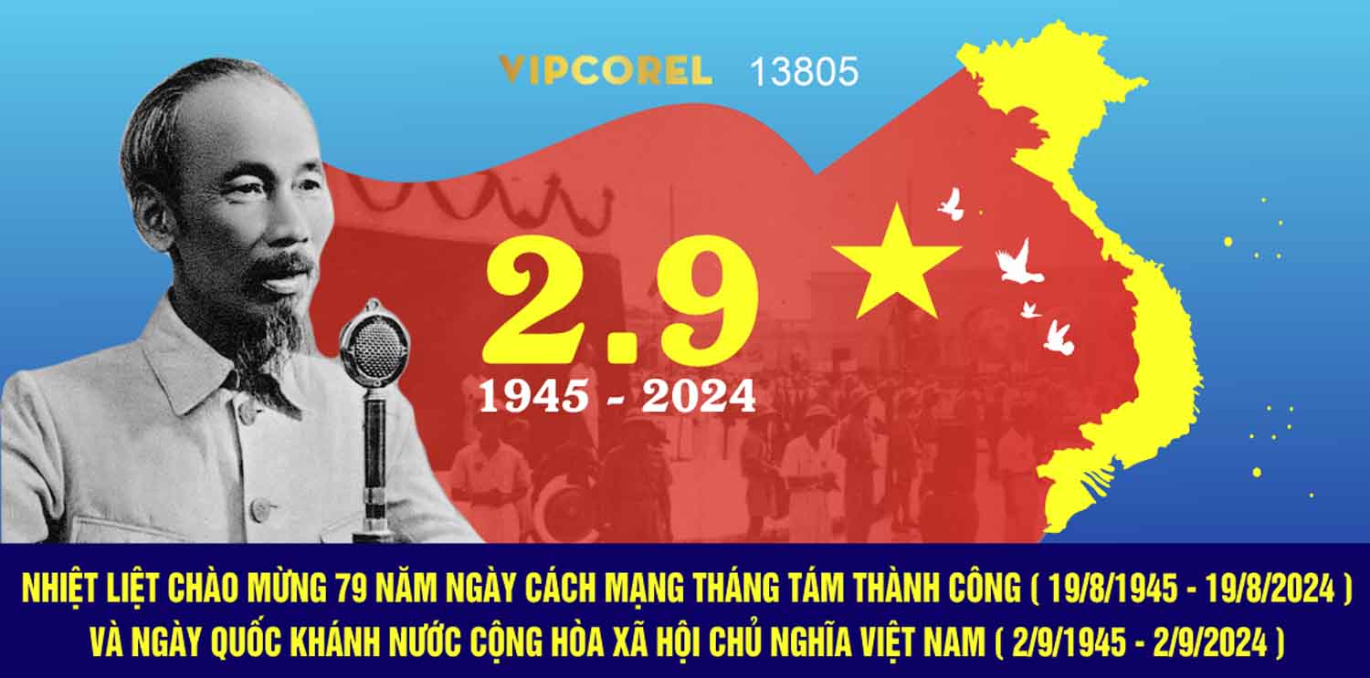 Market chào mừng ngày lễ Quốc Khánh 2/9 file corel #7