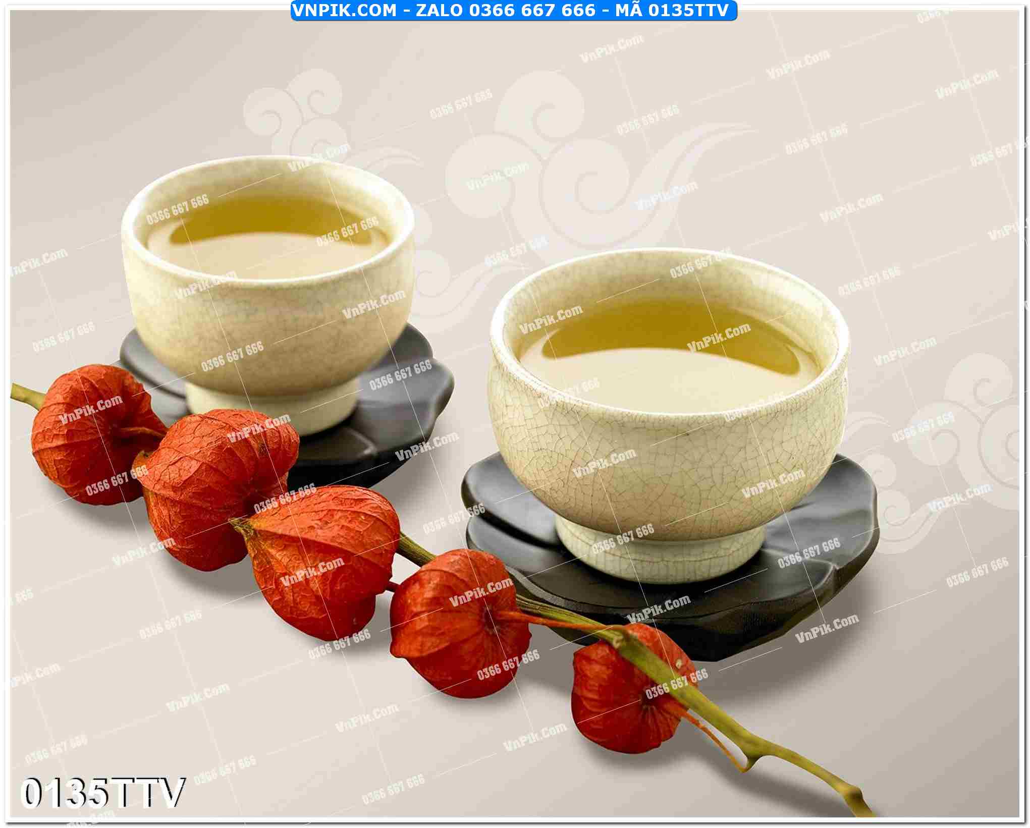 Tranh sơn dầu tĩnh vật hoa quả mã file 0135TTV