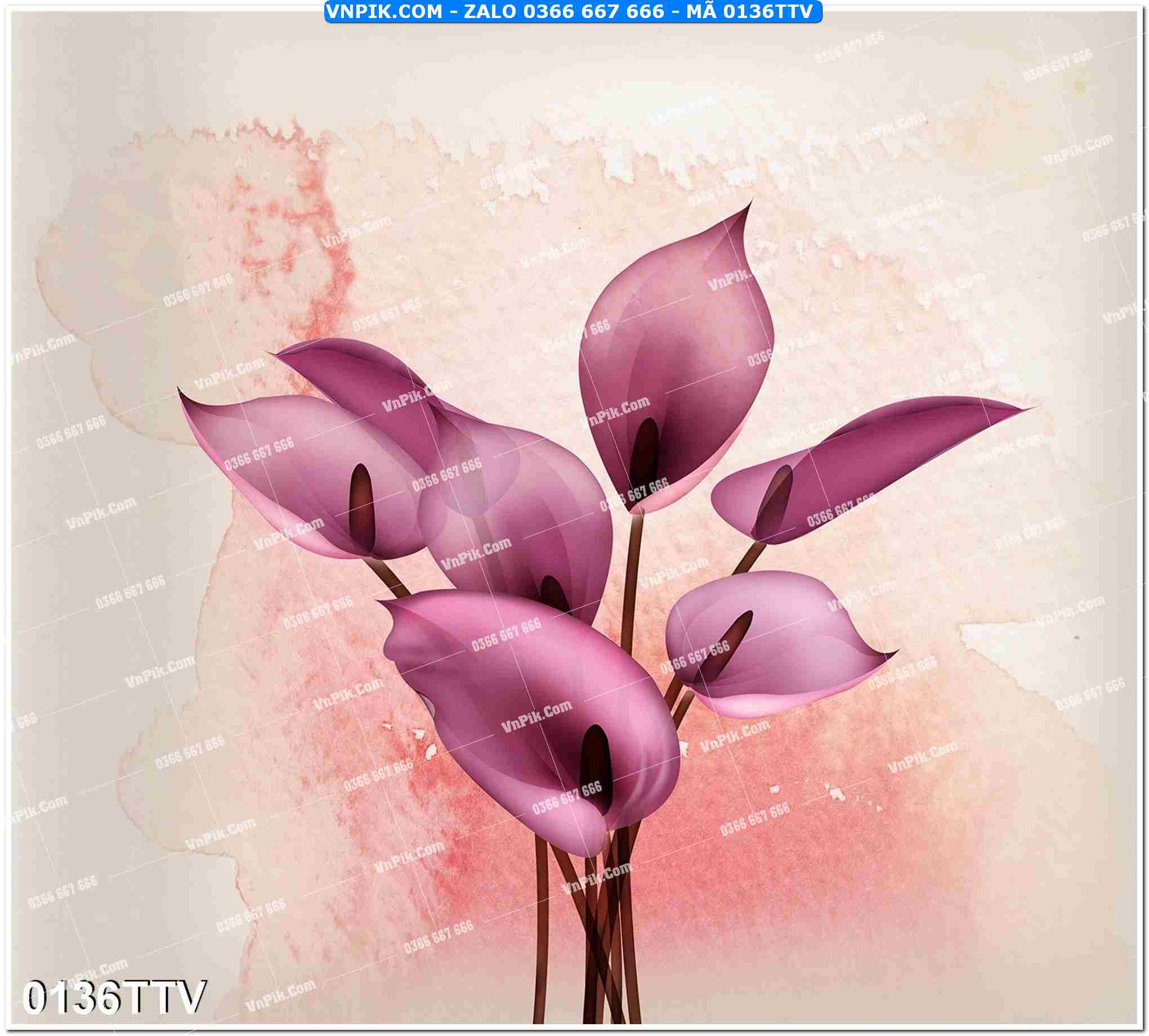 Tranh sơn dầu tĩnh vật hoa quả mã file 0136TTV