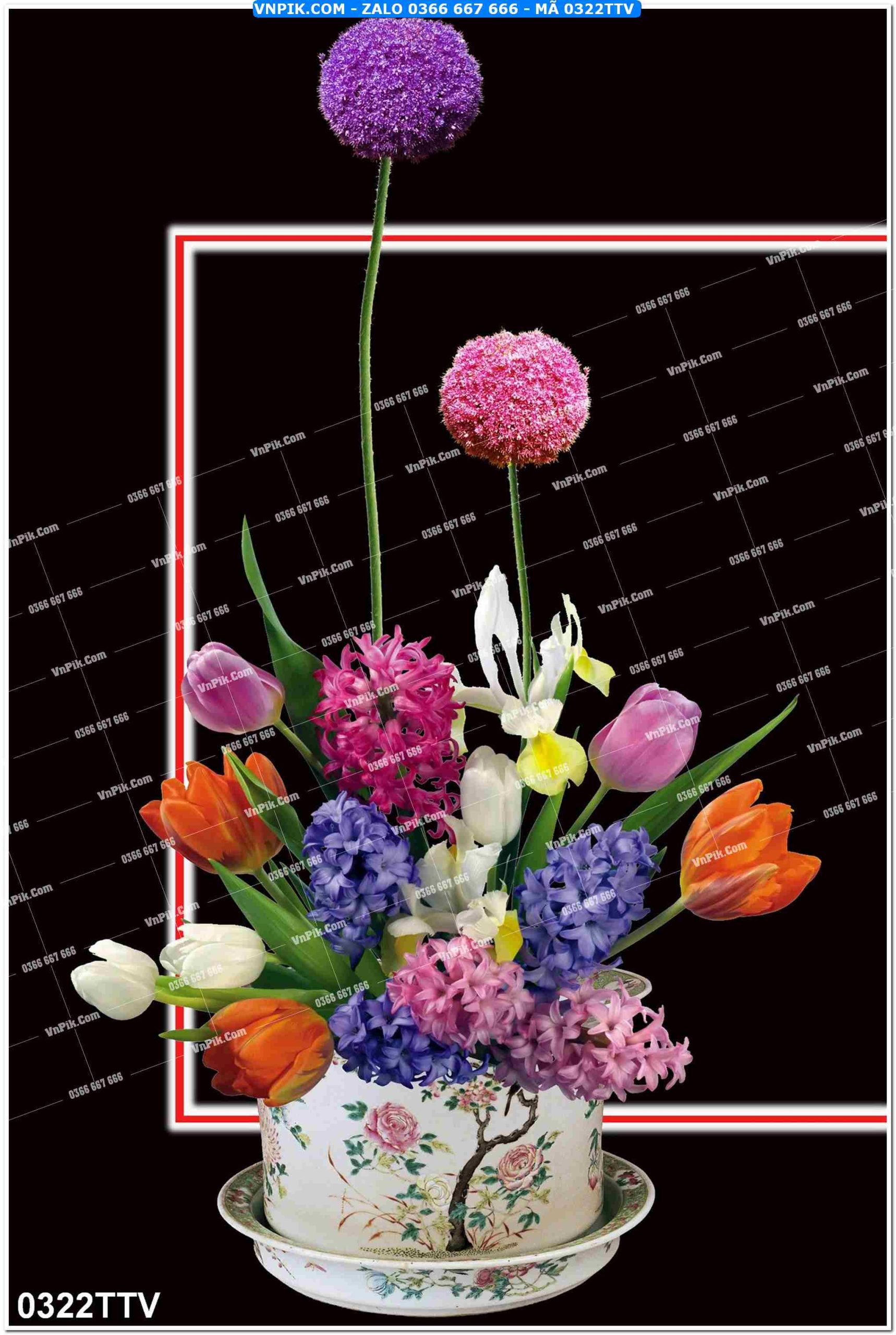 Tranh sơn dầu tĩnh vật hoa quả mã file 0322TTV