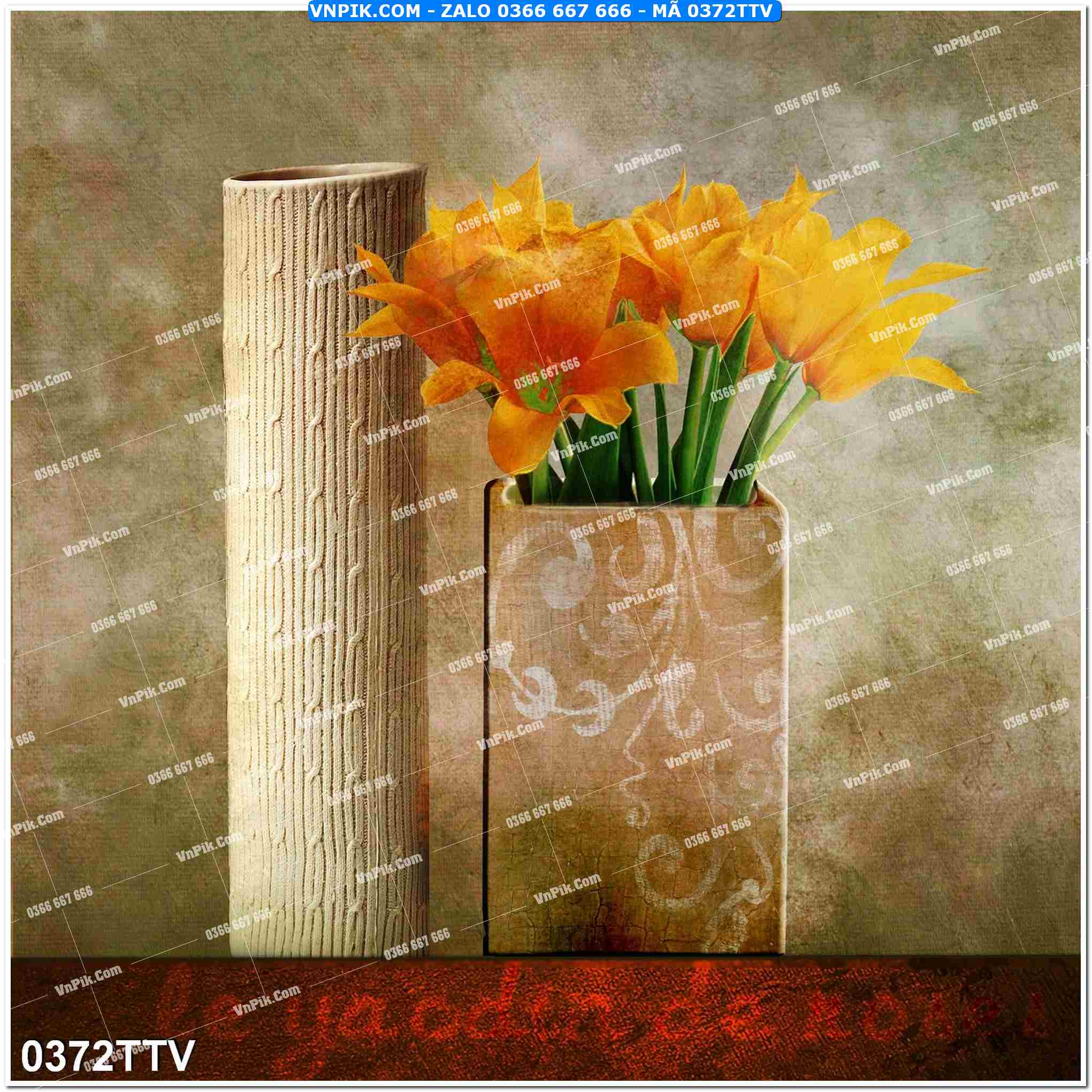 Tranh sơn dầu tĩnh vật hoa quả mã file 0372TTV