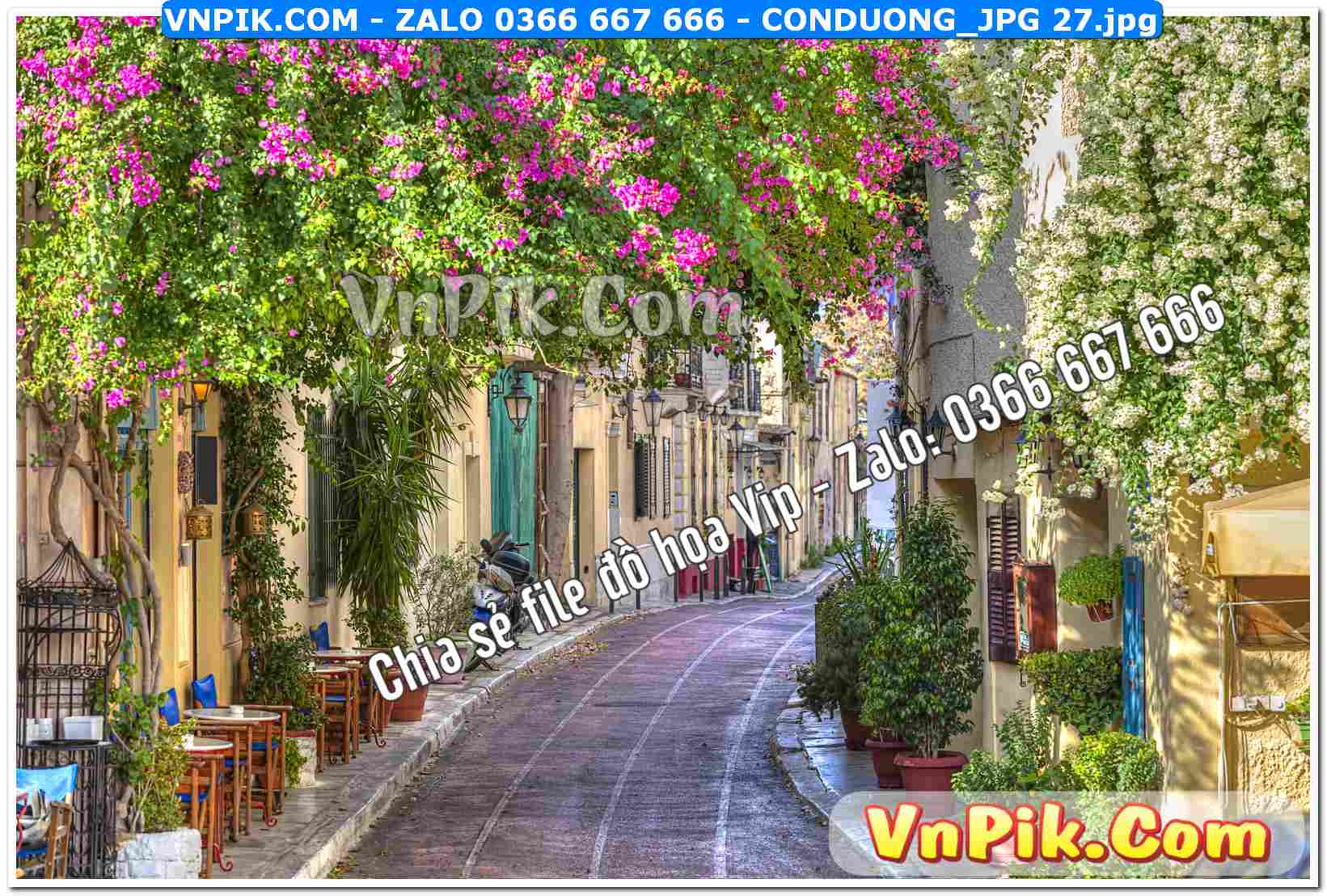 Mẫu tranh con đường file tranh treo tường mã file Conduong_jpg 27