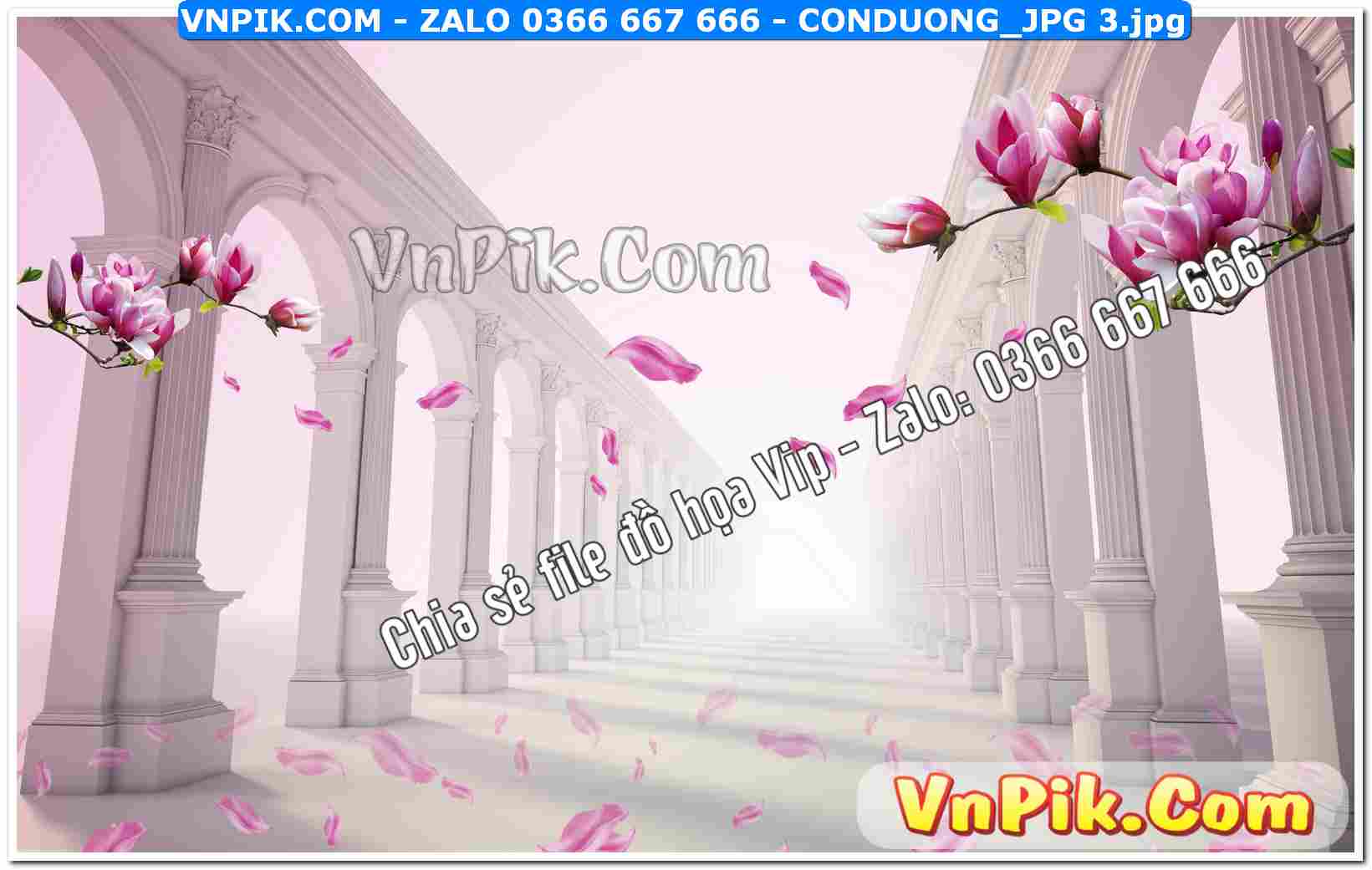 Mẫu tranh con đường file tranh treo tường mã file Conduong_jpg 3