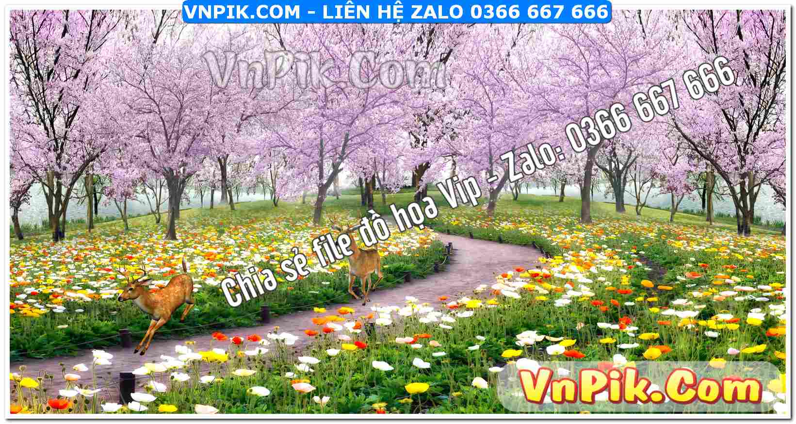 Mẫu tranh con đường file tranh treo tường mã file Conduong_psd 31
