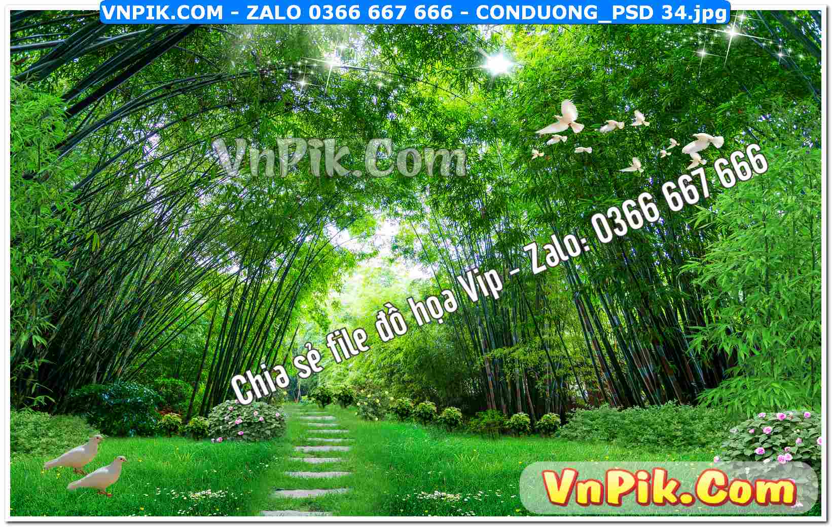 Mẫu tranh con đường file tranh treo tường mã file Conduong_psd 34