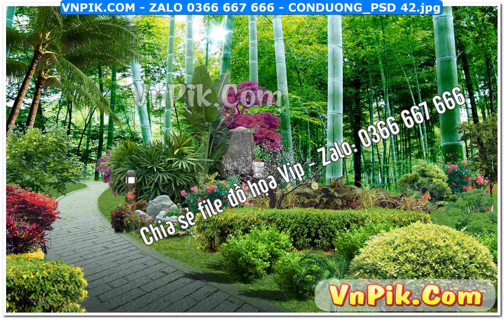 Mẫu tranh con đường file tranh treo tường mã file Conduong_psd 42