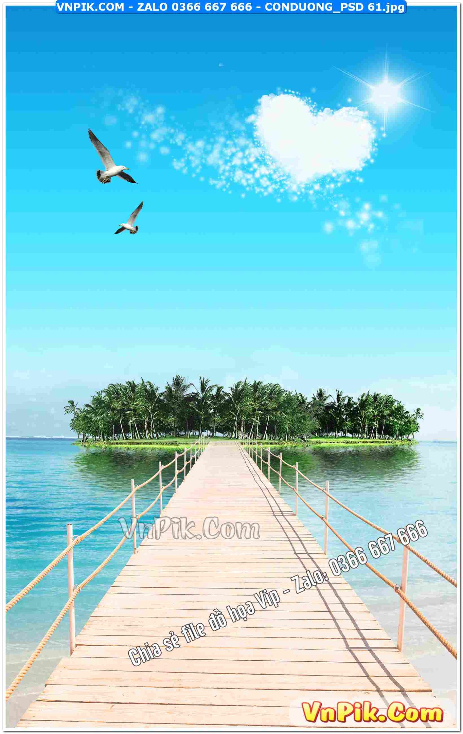 Mẫu tranh con đường file tranh treo tường mã file Conduong_psd 61