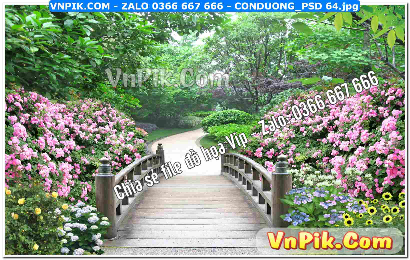 Mẫu tranh con đường file tranh treo tường mã file Conduong_psd 64