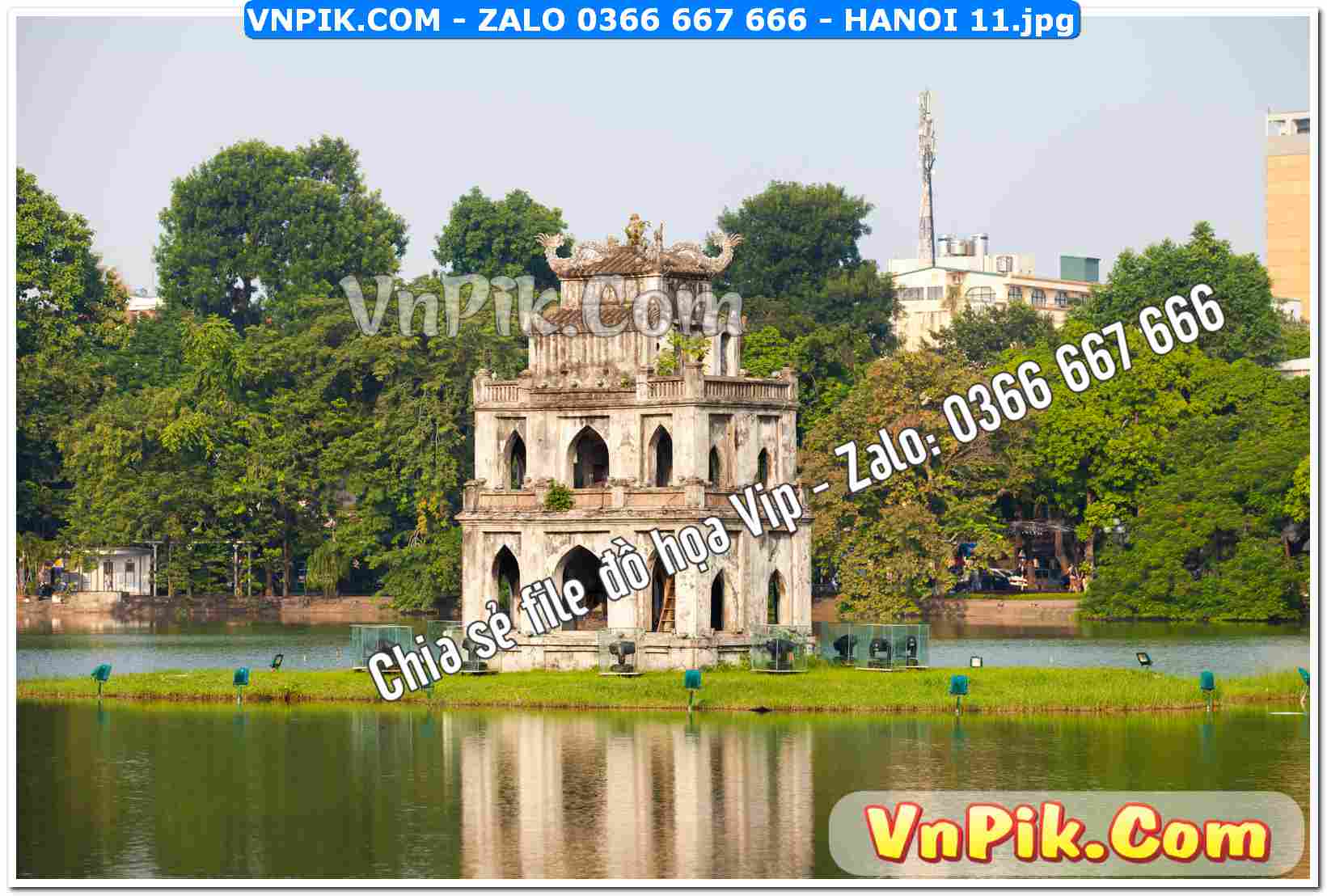 File Tranh Hà Nội Xưa Mã File HANOI 11