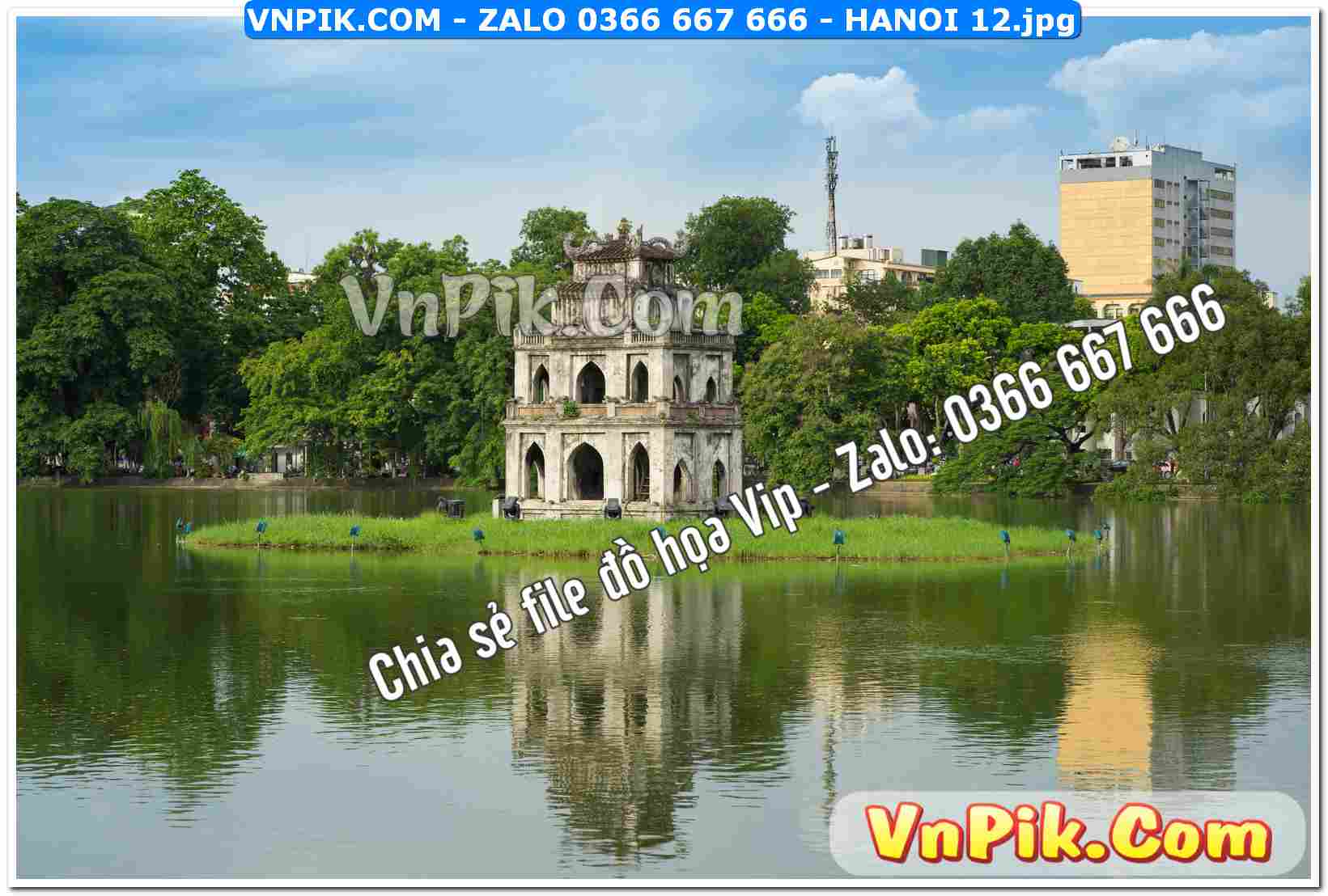File Tranh Hà Nội Xưa Mã File HANOI 12