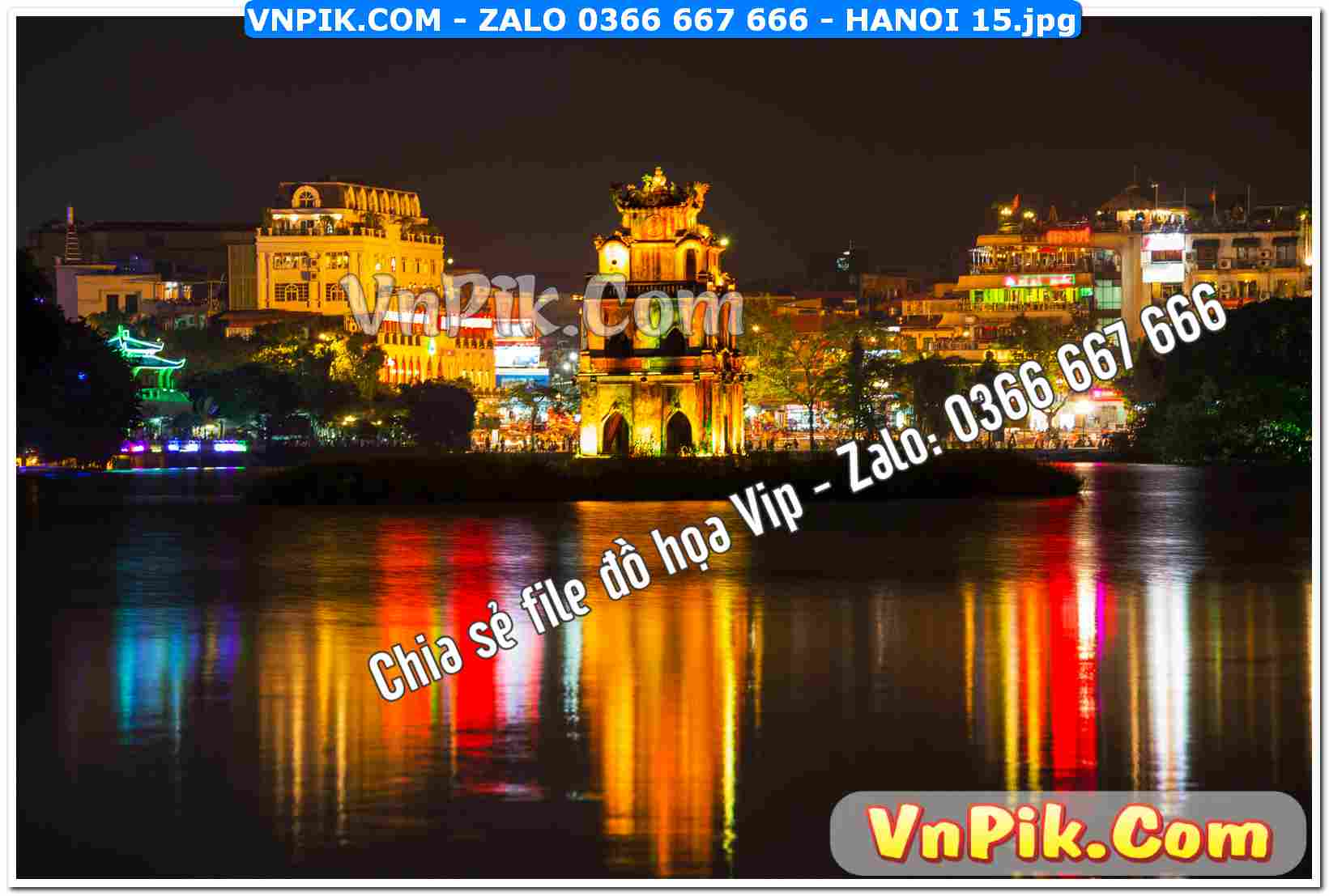 File Tranh Hà Nội Xưa Mã File HANOI 15