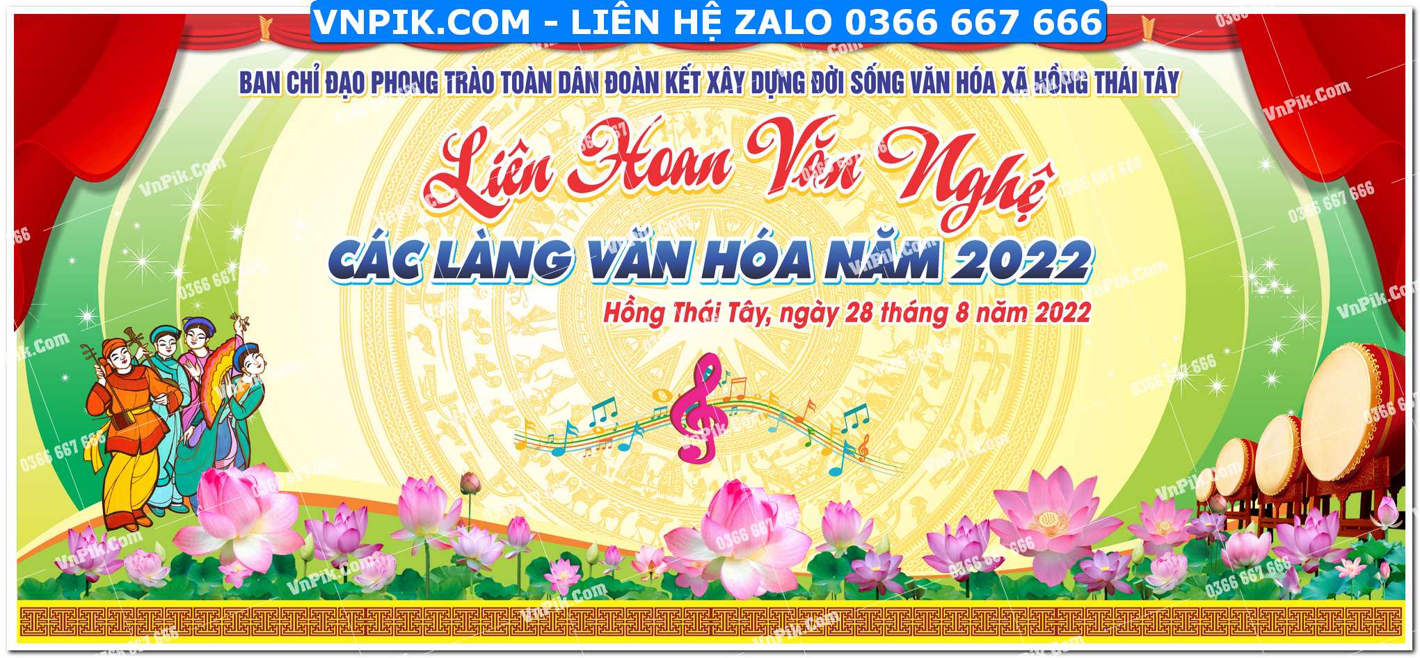 Background phông nền hội diễn văn nghệ mừng file corel x7 mẫu 14