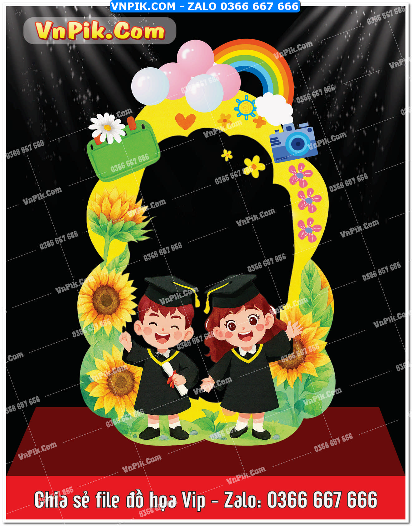 Bảng welcome tựu trường, bế giảng mẫu, decor chụp ảnh trường học 12