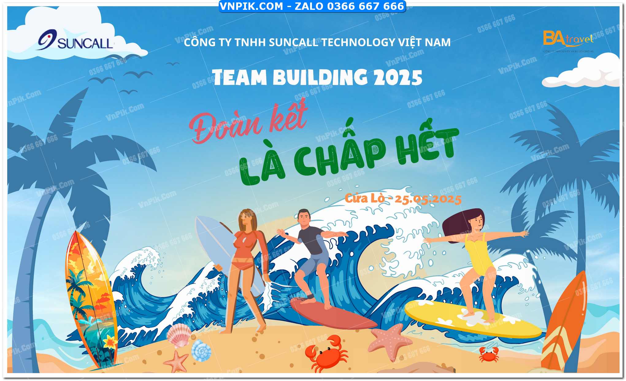 File thiết kế phông nền team building corel x7 Mẫu 32
