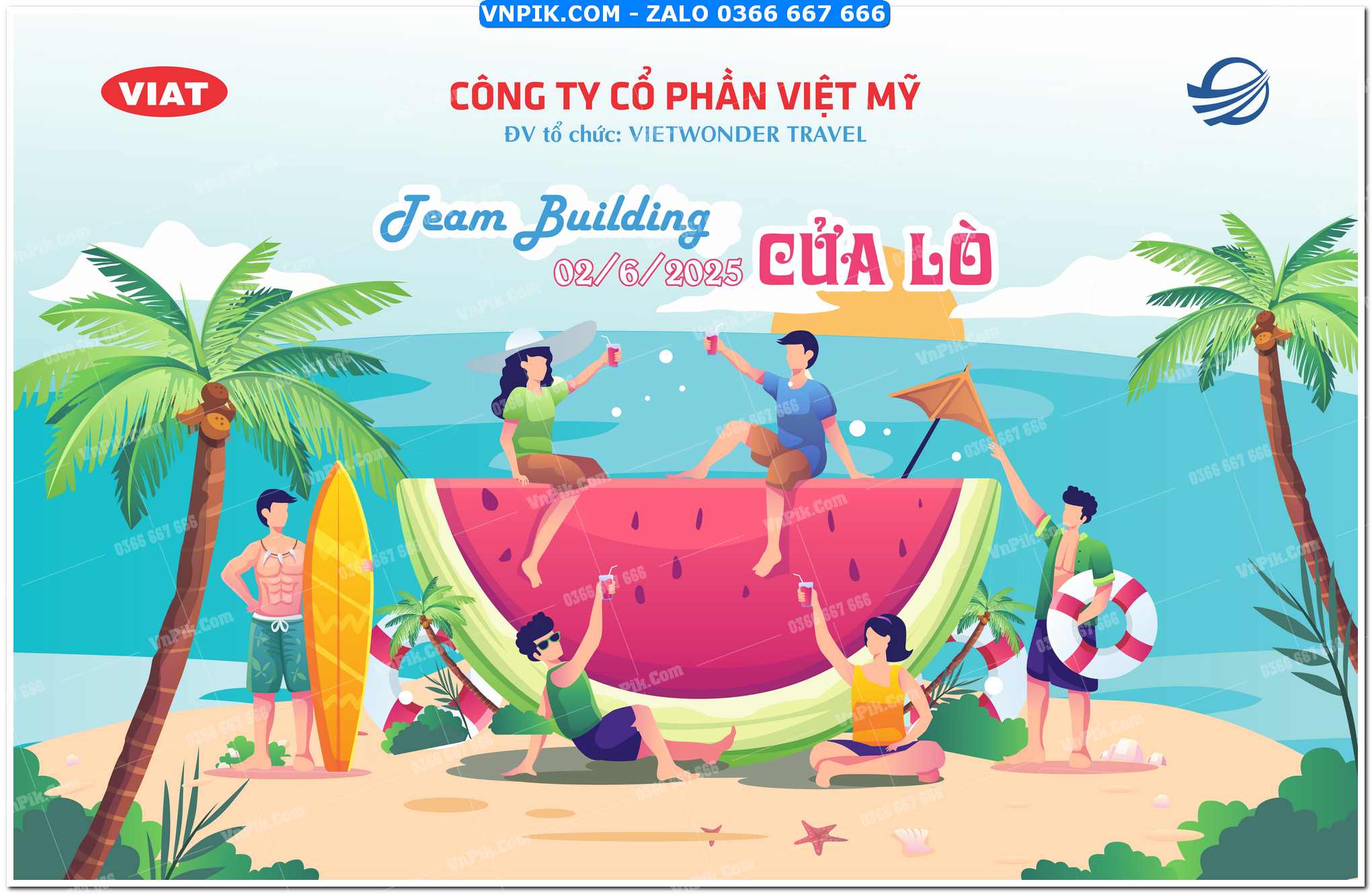 File thiết kế phông nền team building corel x7 Mẫu 39