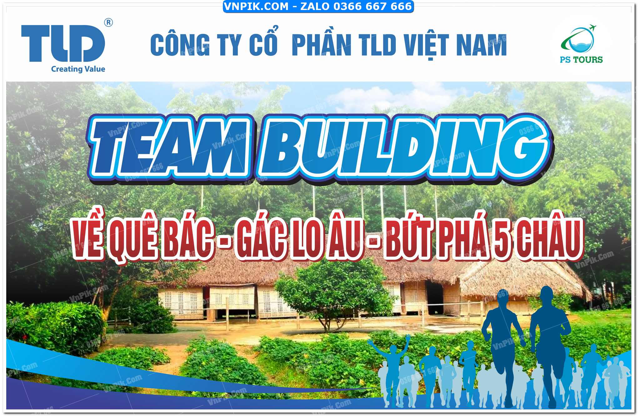 File thiết kế phông nền team building corel x7 Mẫu 42