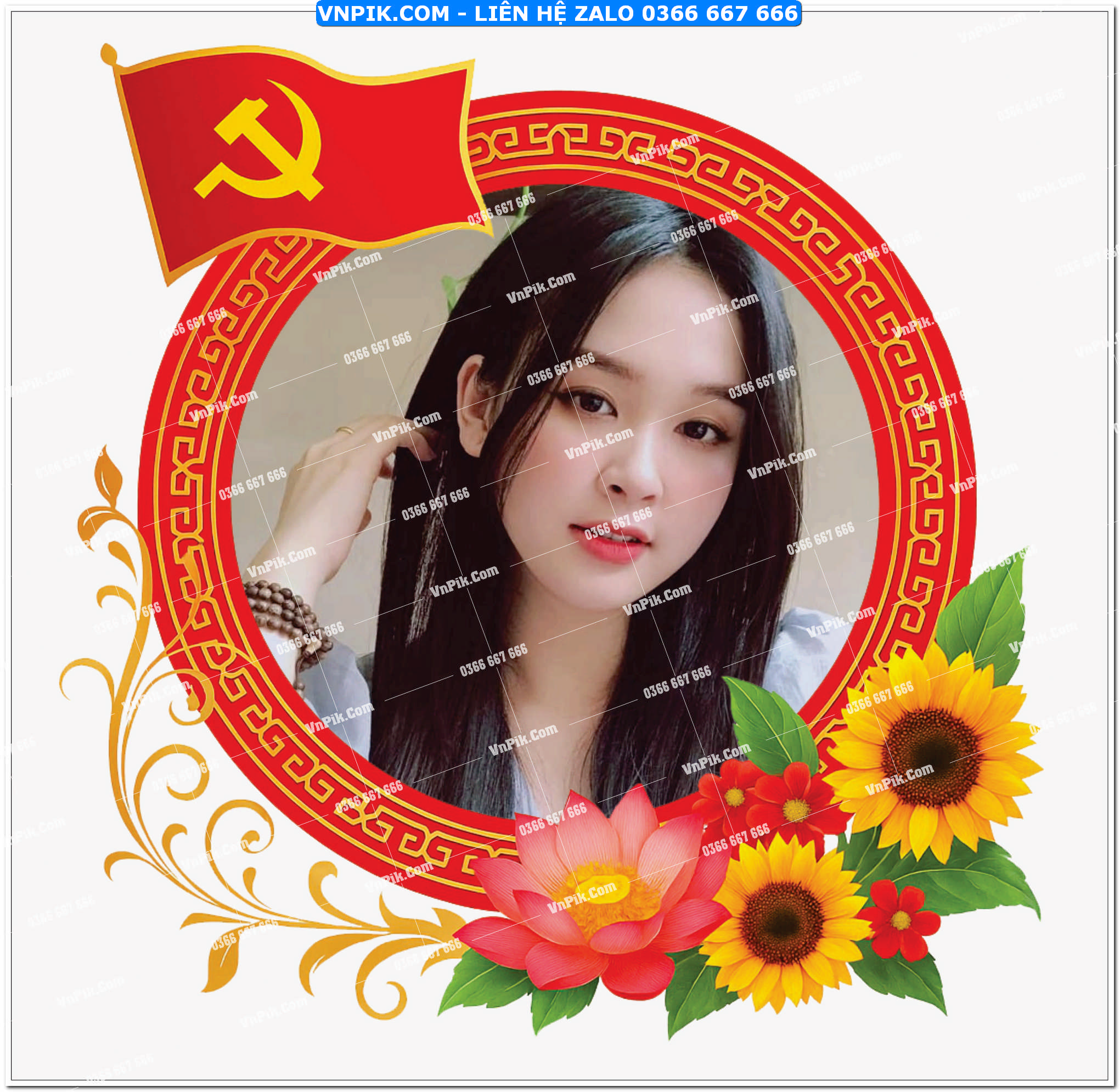 Khung Avatar đại hội đảng 4