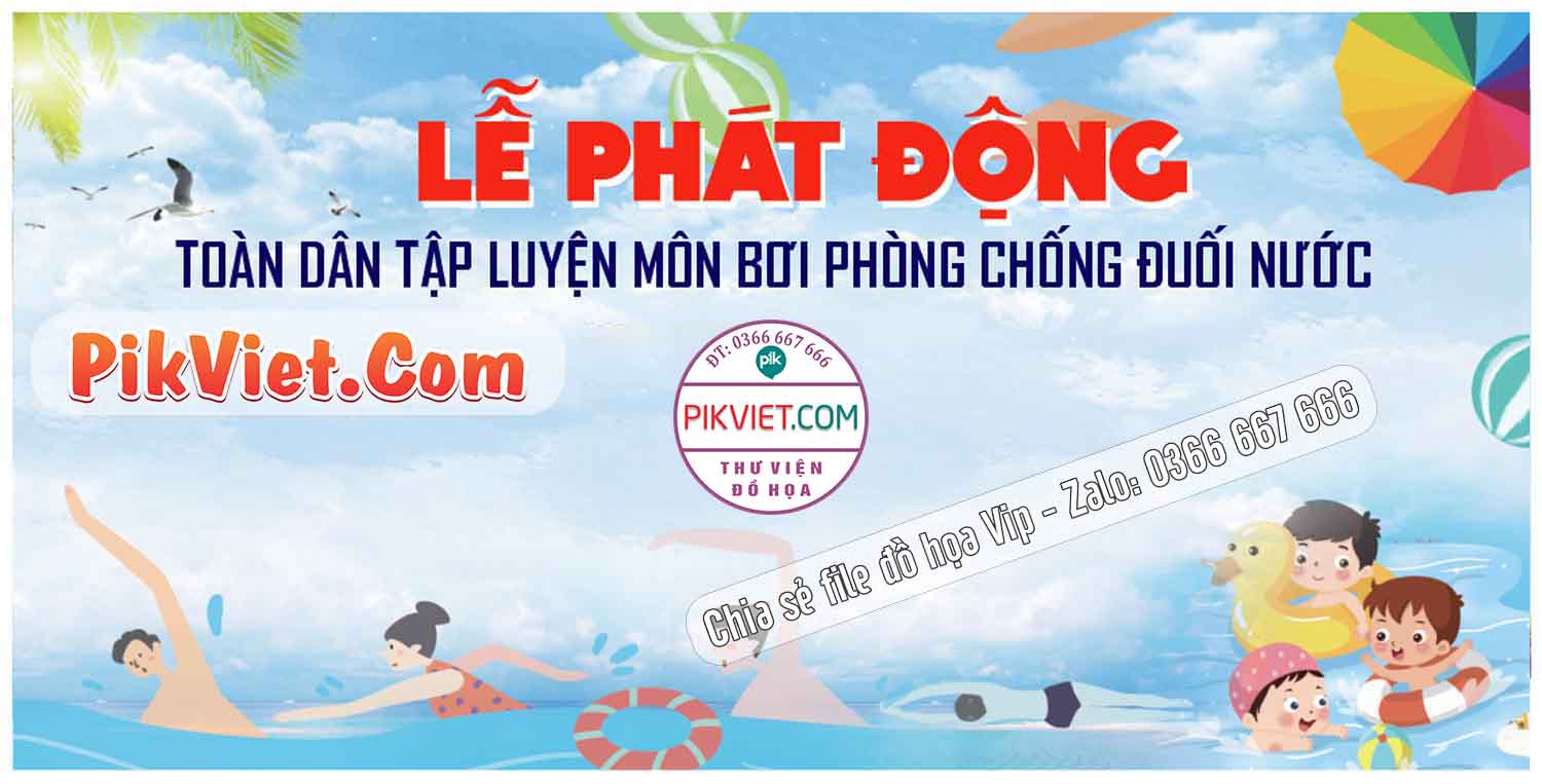 Lễ Phát Động toàn dân phòng chống đuối nước file corel