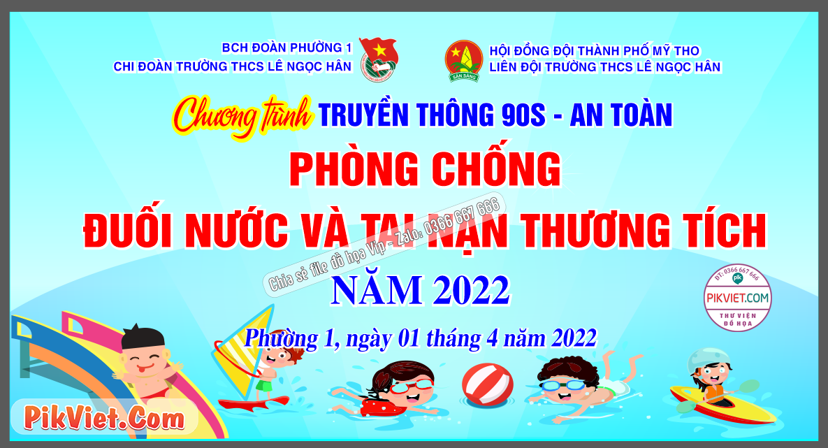 Market phòng chống đuối nước và tai nạn thương tích