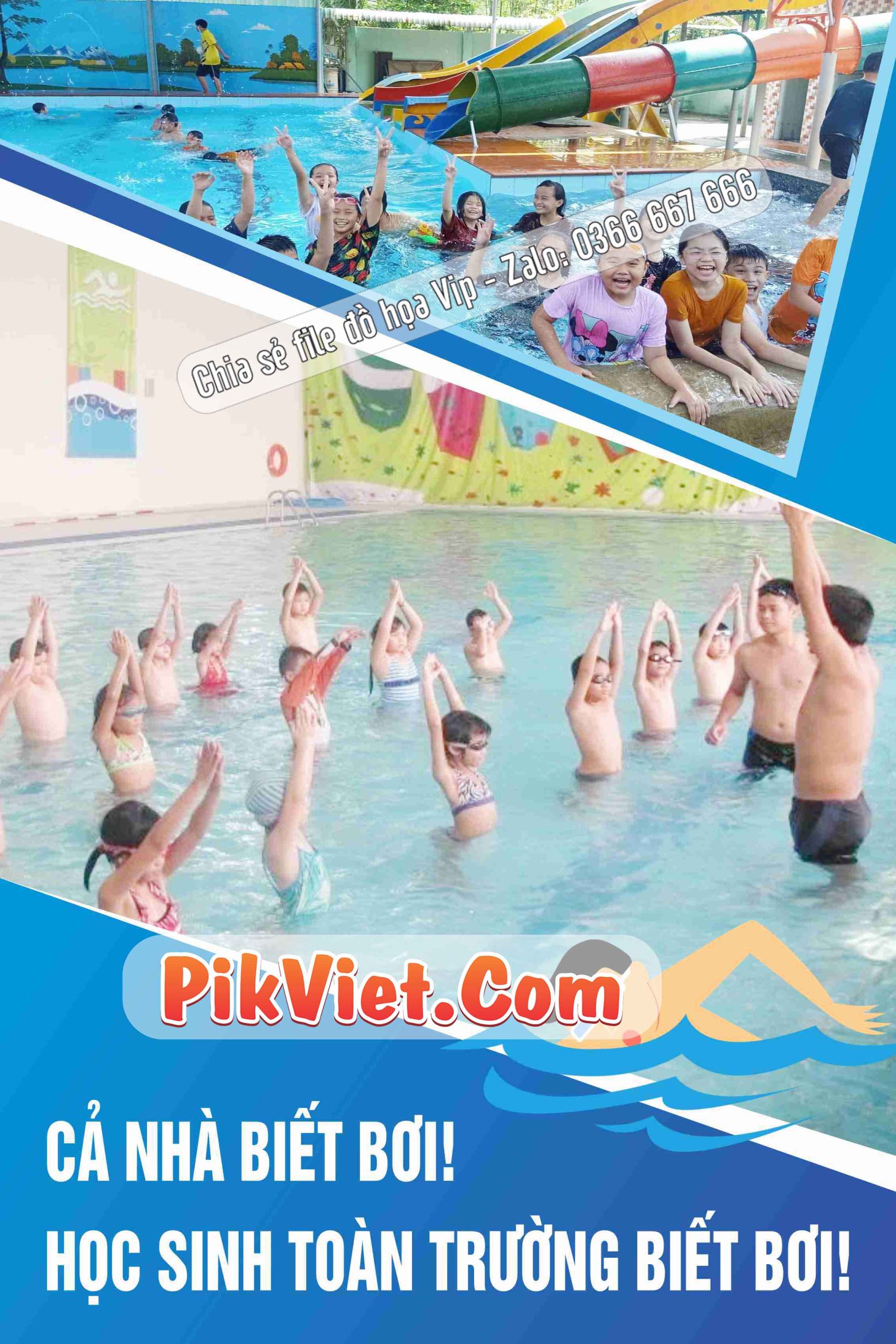 Pano Lễ phát động bơi lội để phòng chống đuối nước 03
