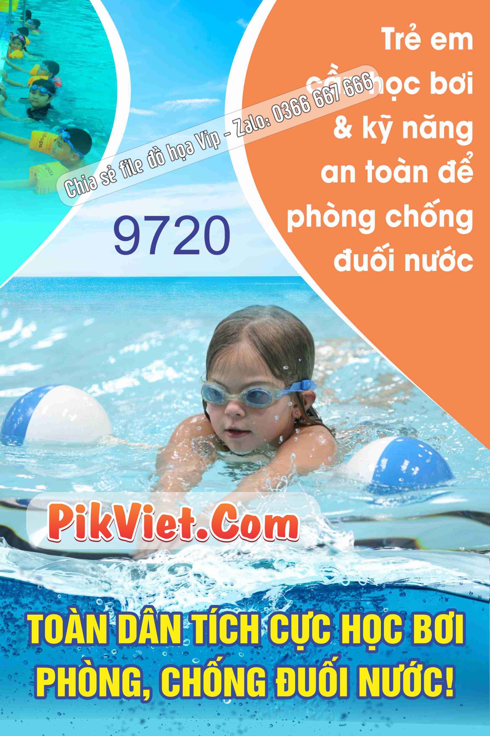 Pano Lễ phát động bơi lội để phòng chống đuối nước 05