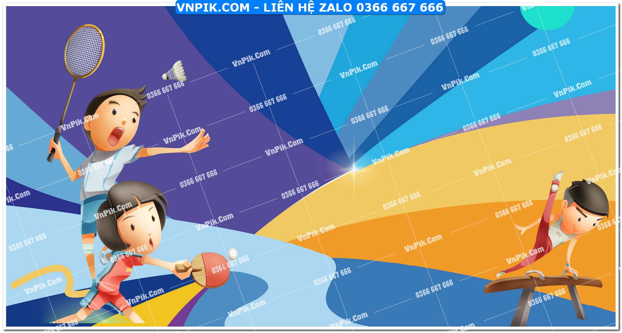 Background phông nền thể dục thể thao file corel x7 mẫu  27