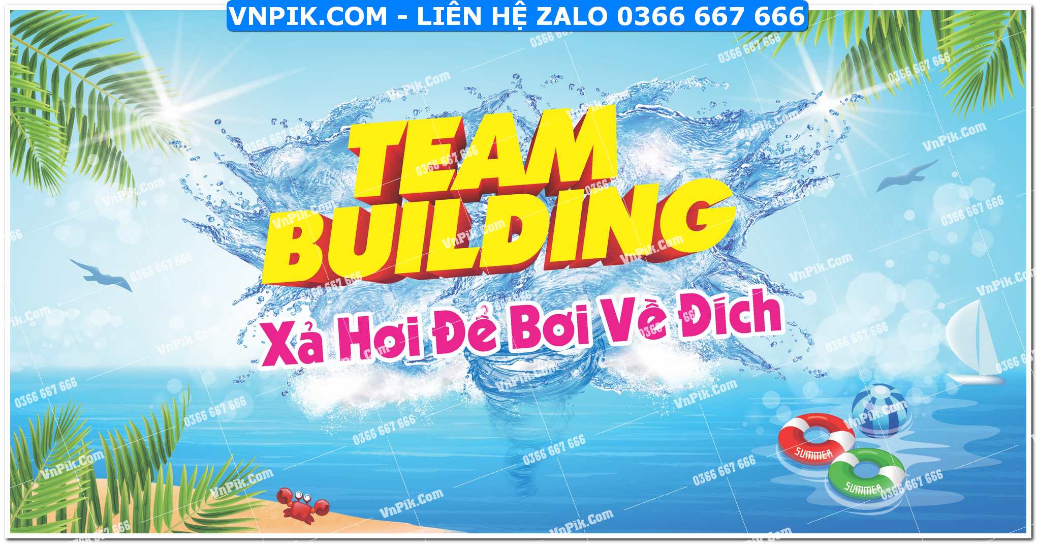 File thiết kế phông nền team building corel x7 Mẫu 3