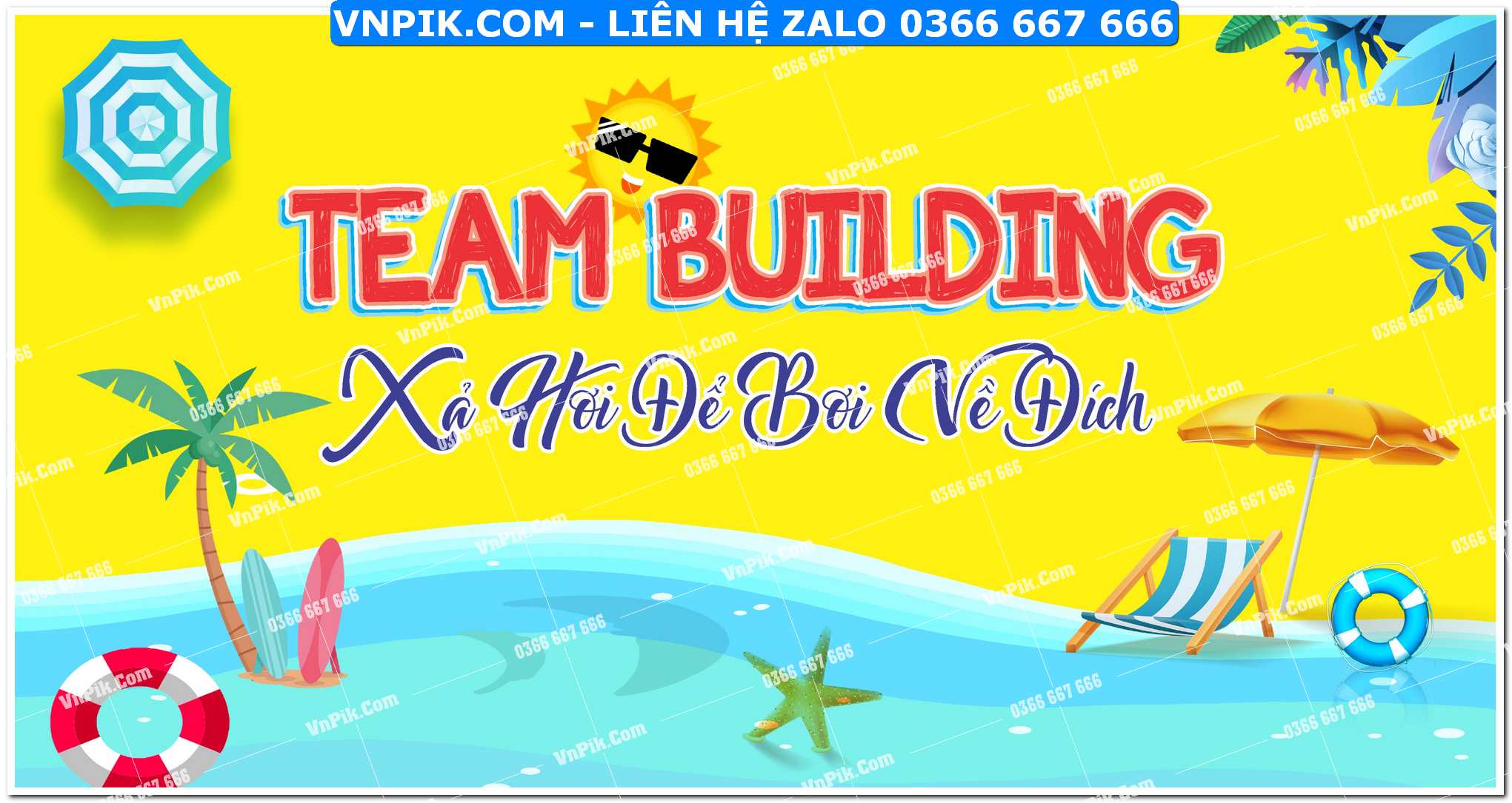 File thiết kế phông nền team building corel x7 Mẫu 5