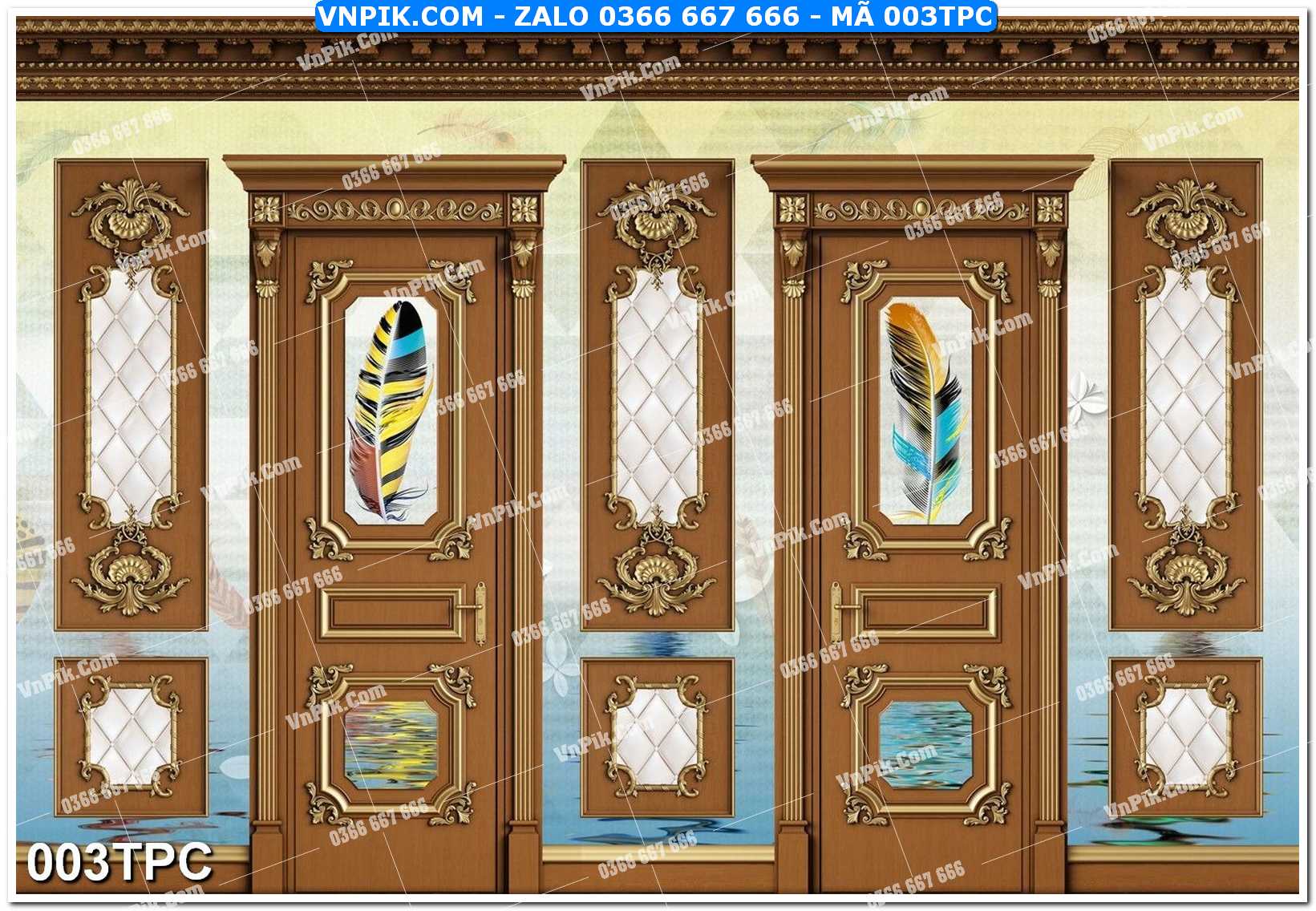 Tranh phào chỉ – khung tranh đẹp mã file 003TPC