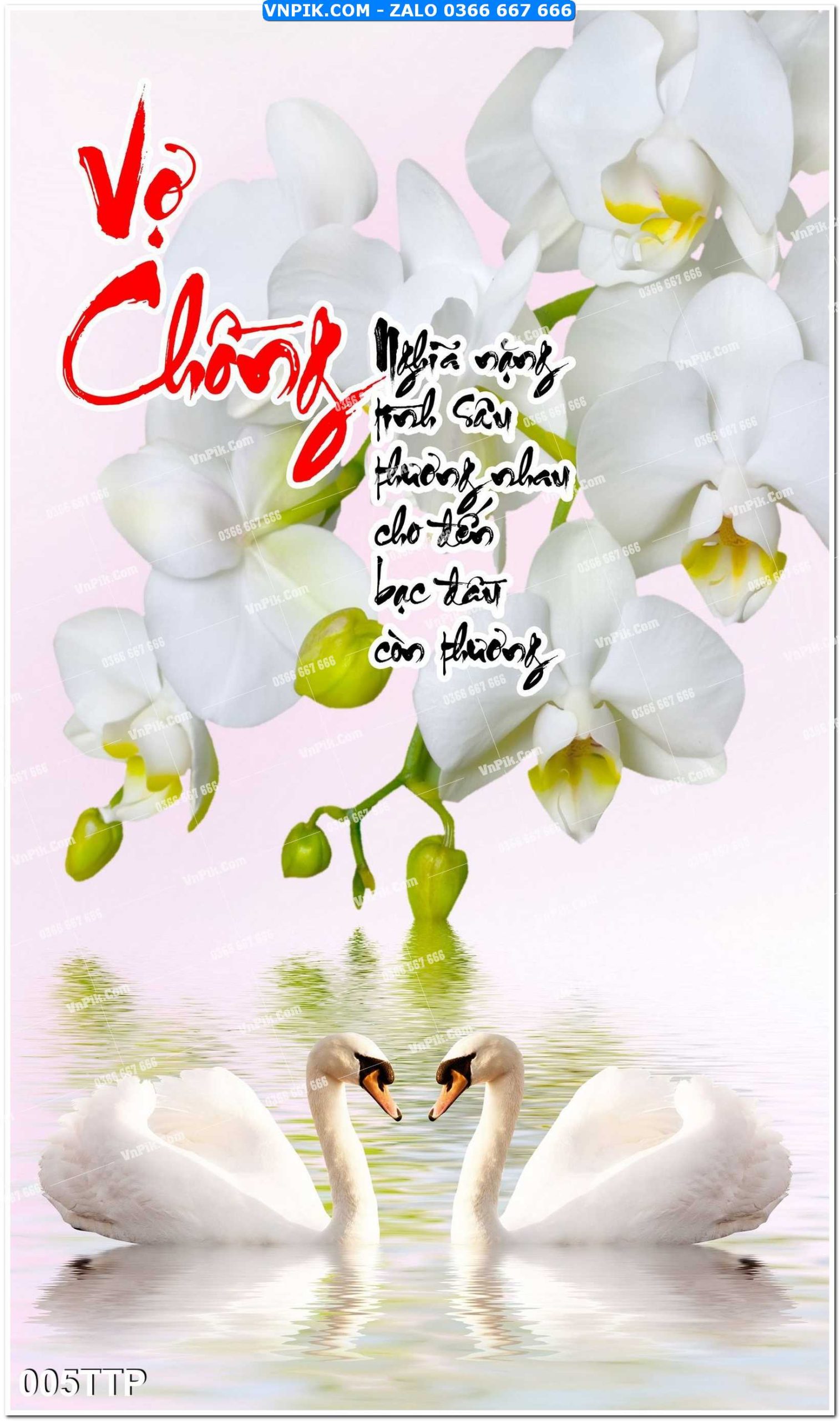 Tranh chữ thư pháp nghệ thuật 005TTP