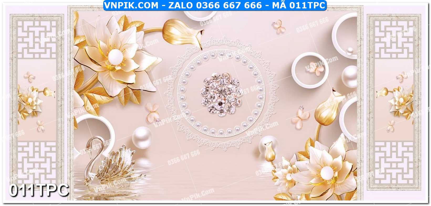 Tranh phào chỉ – khung tranh đẹp mã file 011TPC