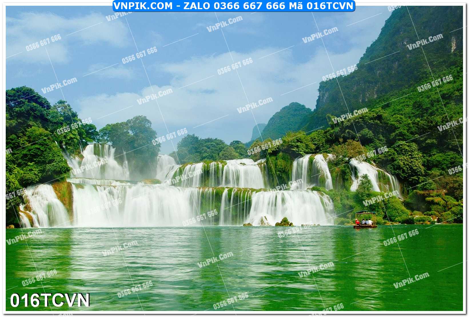 Mẫu tranh thắng cảnh việt nam mã file 016TCVN