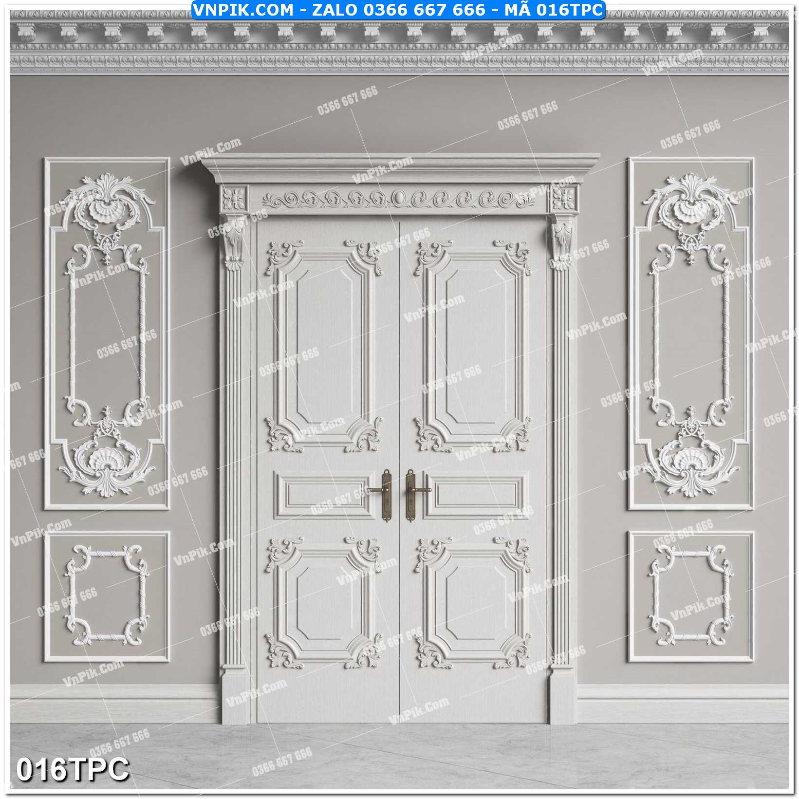 Tranh phào chỉ – khung tranh đẹp mã file 016TPC