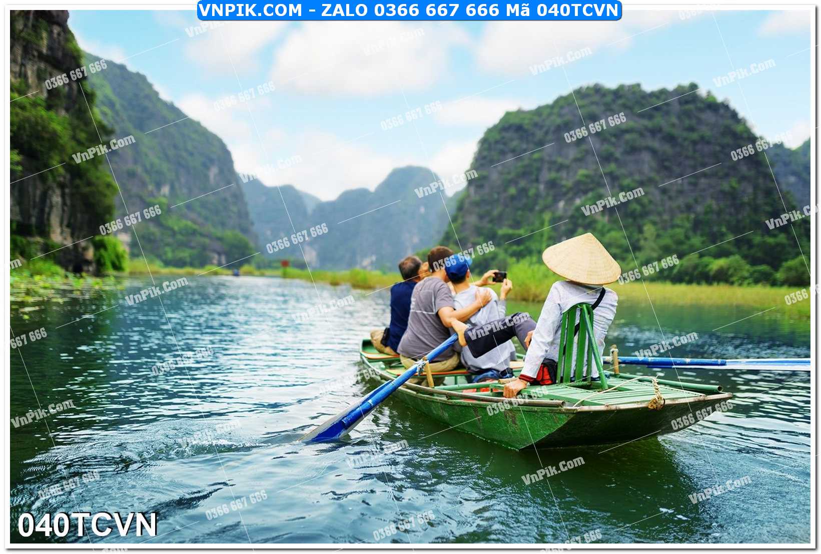 Mẫu tranh thắng cảnh việt nam mã file 040TCVN