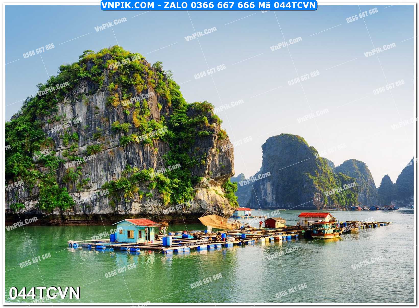 Mẫu tranh thắng cảnh việt nam mã file 044TCVN