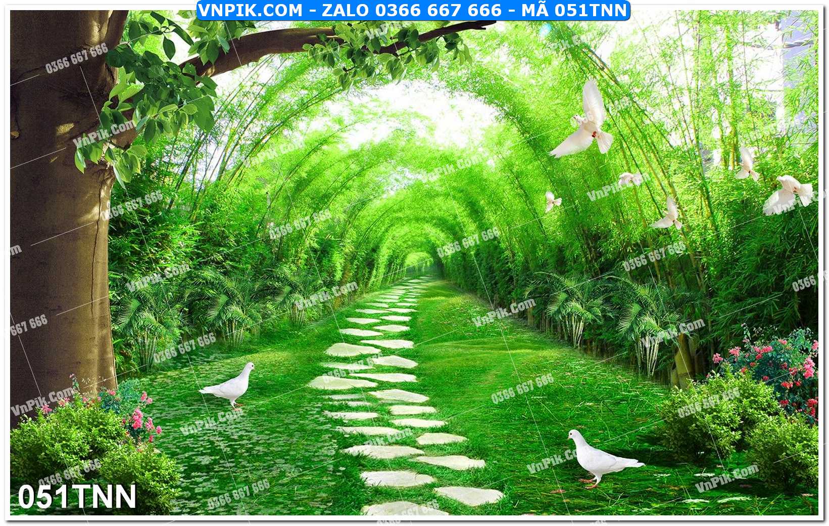 Tranh phong cảnh thiên nhiên mã file 051TNN