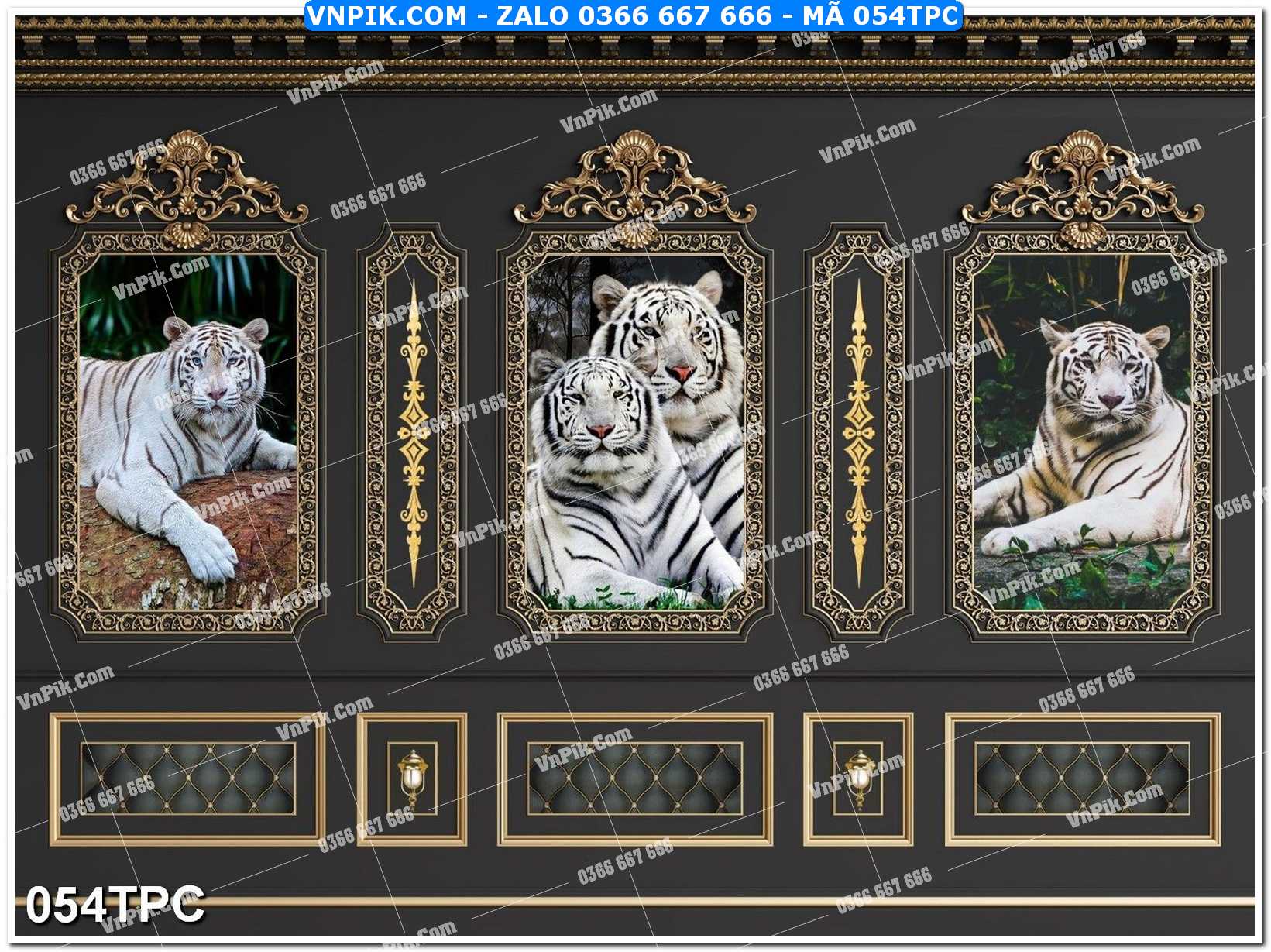 Tranh phào chỉ – khung tranh đẹp mã file 054TPC