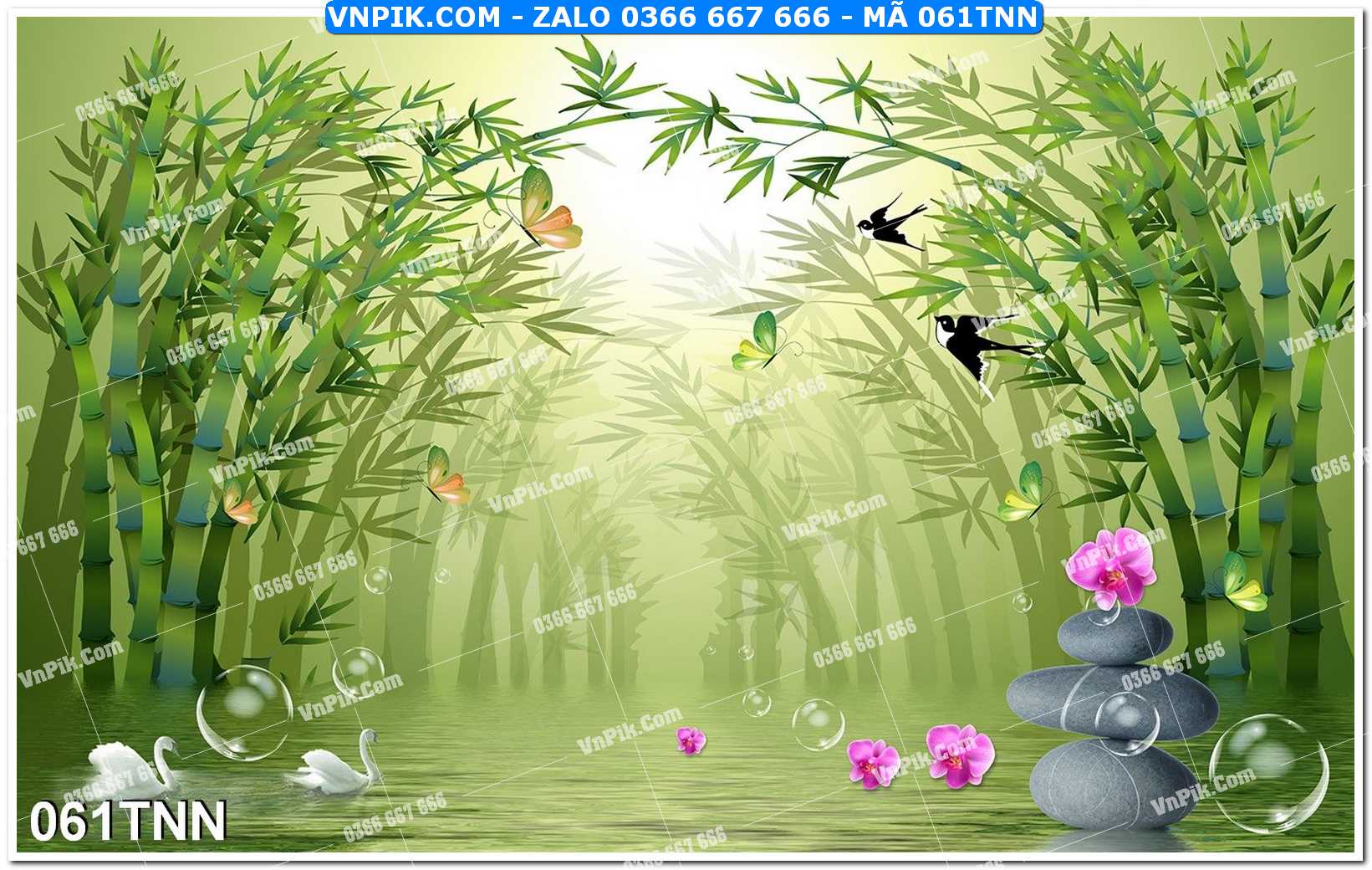 Tranh phong cảnh thiên nhiên mã file 061TNN