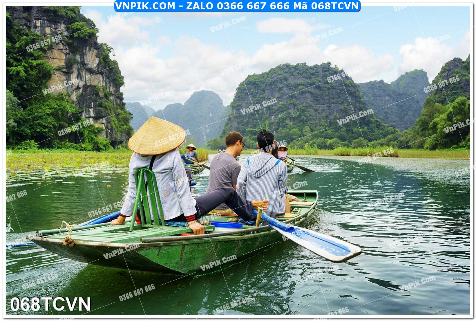 Mẫu tranh thắng cảnh việt nam mã file 068TCVN