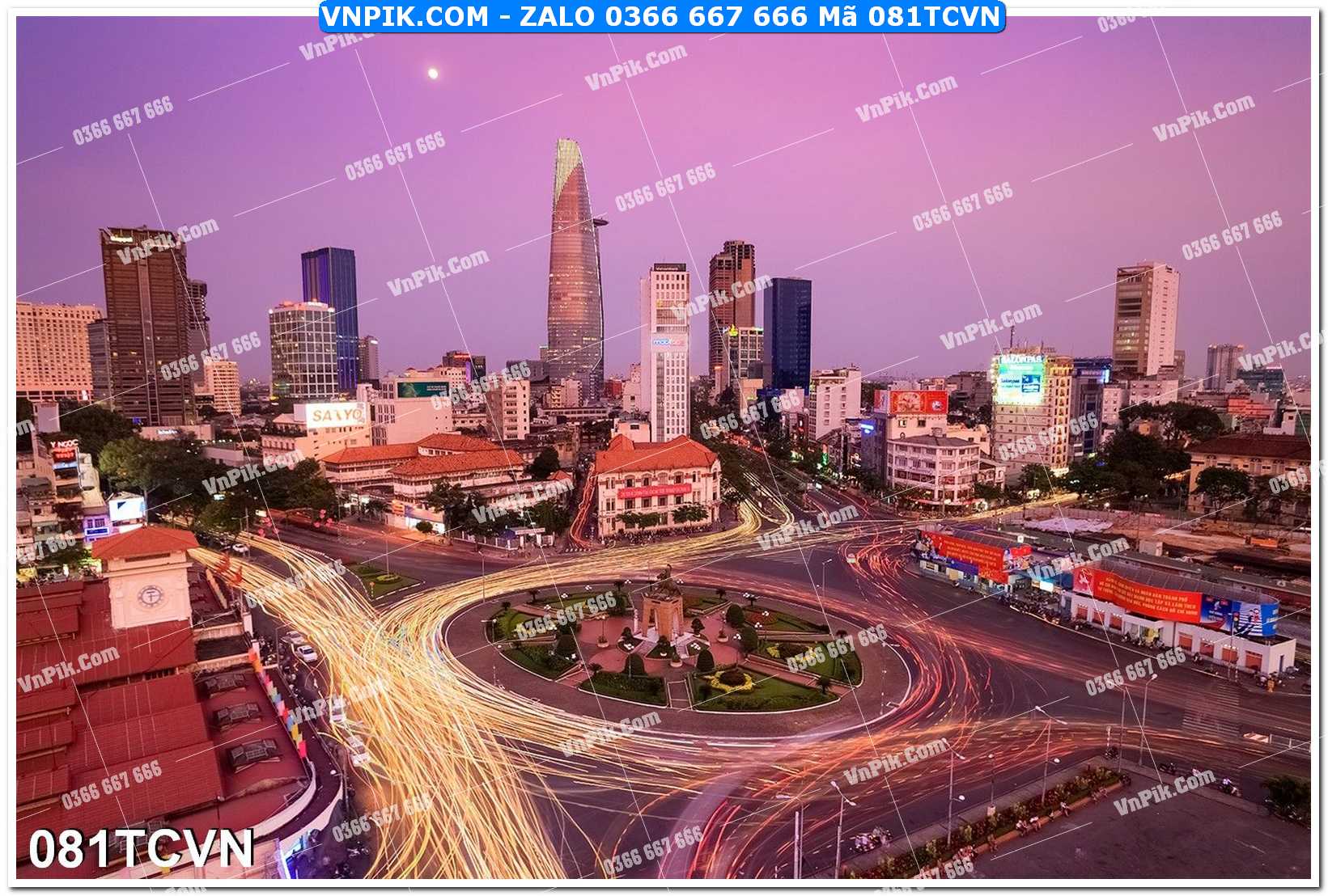 Mẫu tranh thắng cảnh việt nam mã file 081TCVN