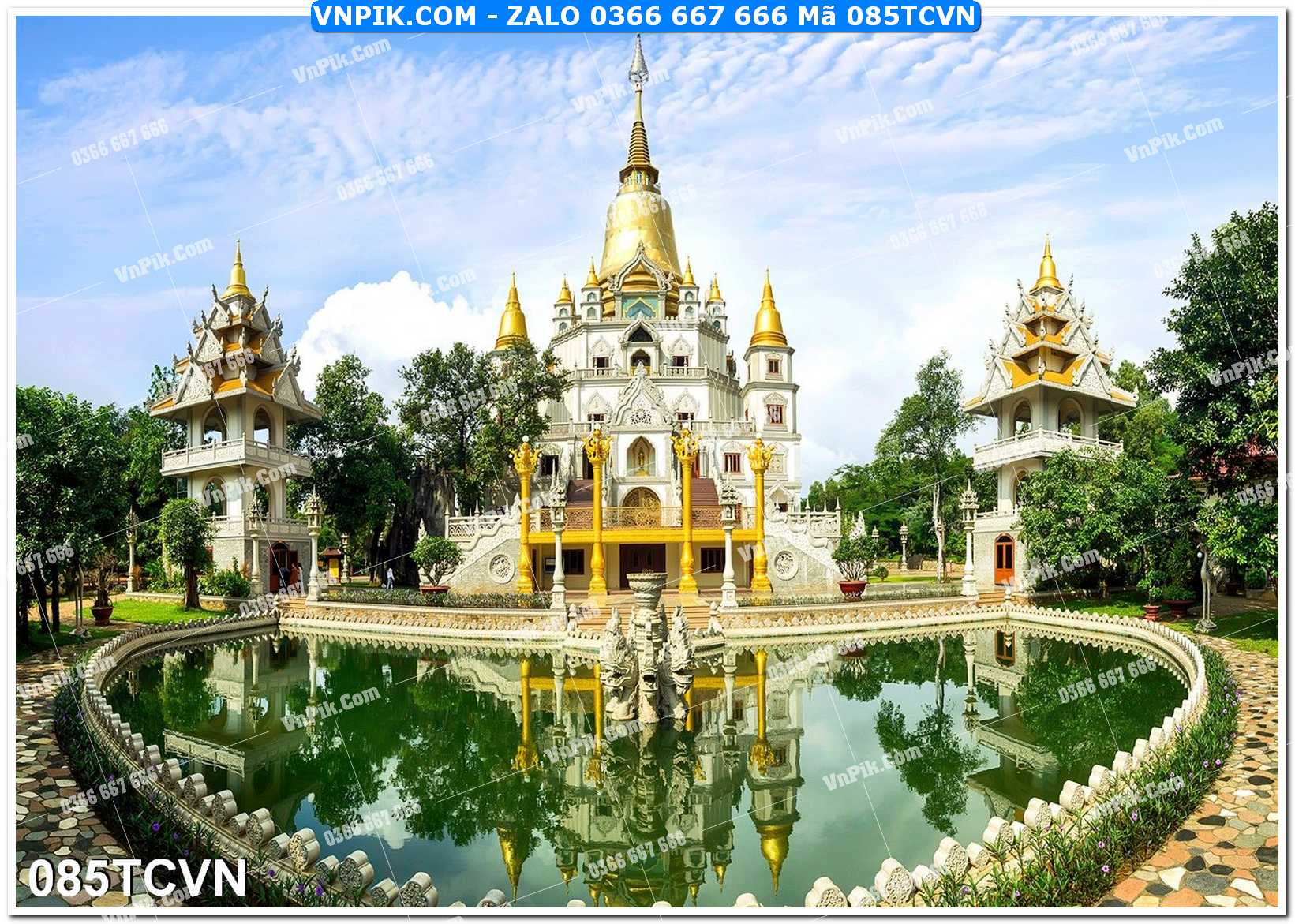 Mẫu tranh thắng cảnh việt nam mã file 085TCVN