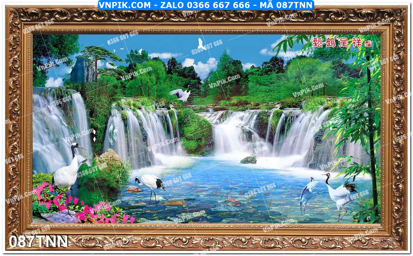 Tranh phong cảnh thiên nhiên mã file 087TNN